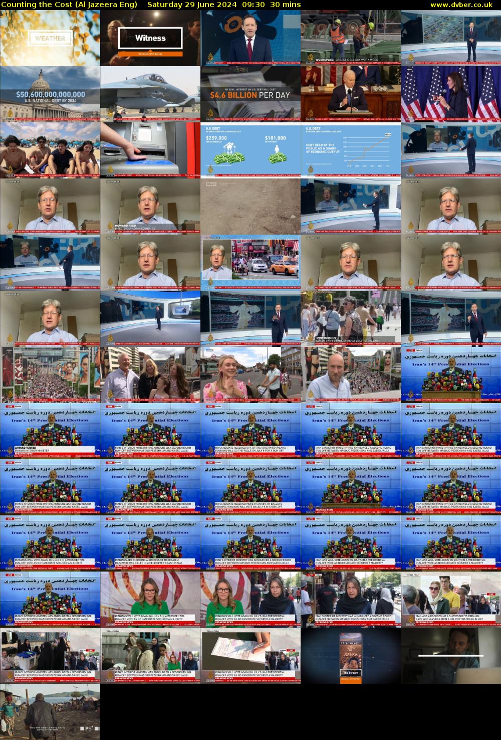 Counting the Cost (Al Jazeera Eng) Saturday 29 June 2024 09:30 - 10:00