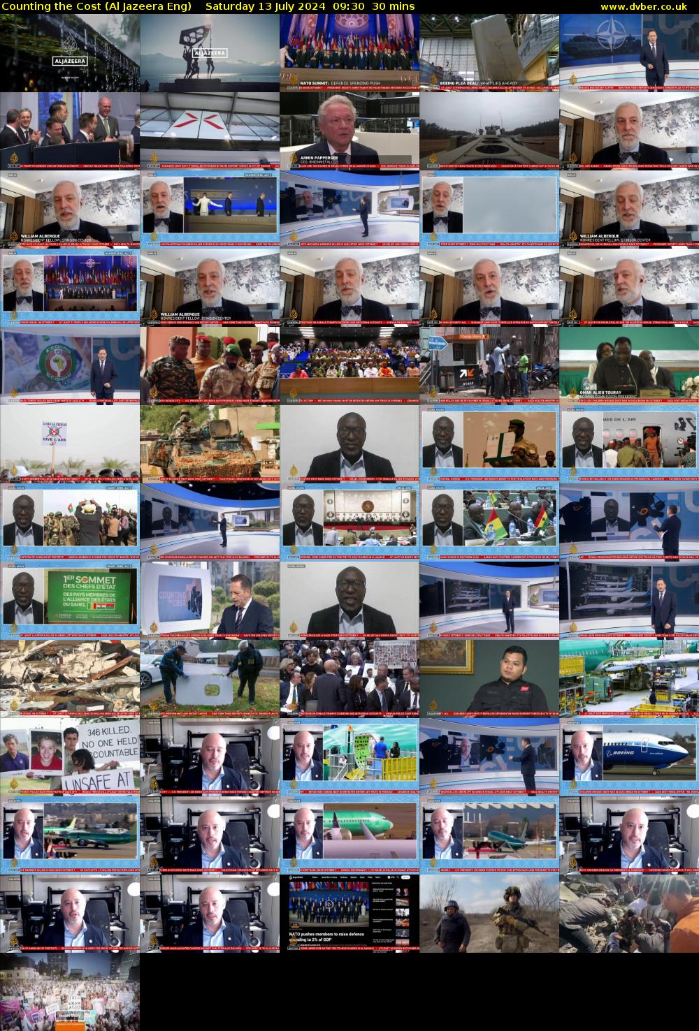Counting the Cost (Al Jazeera Eng) Saturday 13 July 2024 09:30 - 10:00