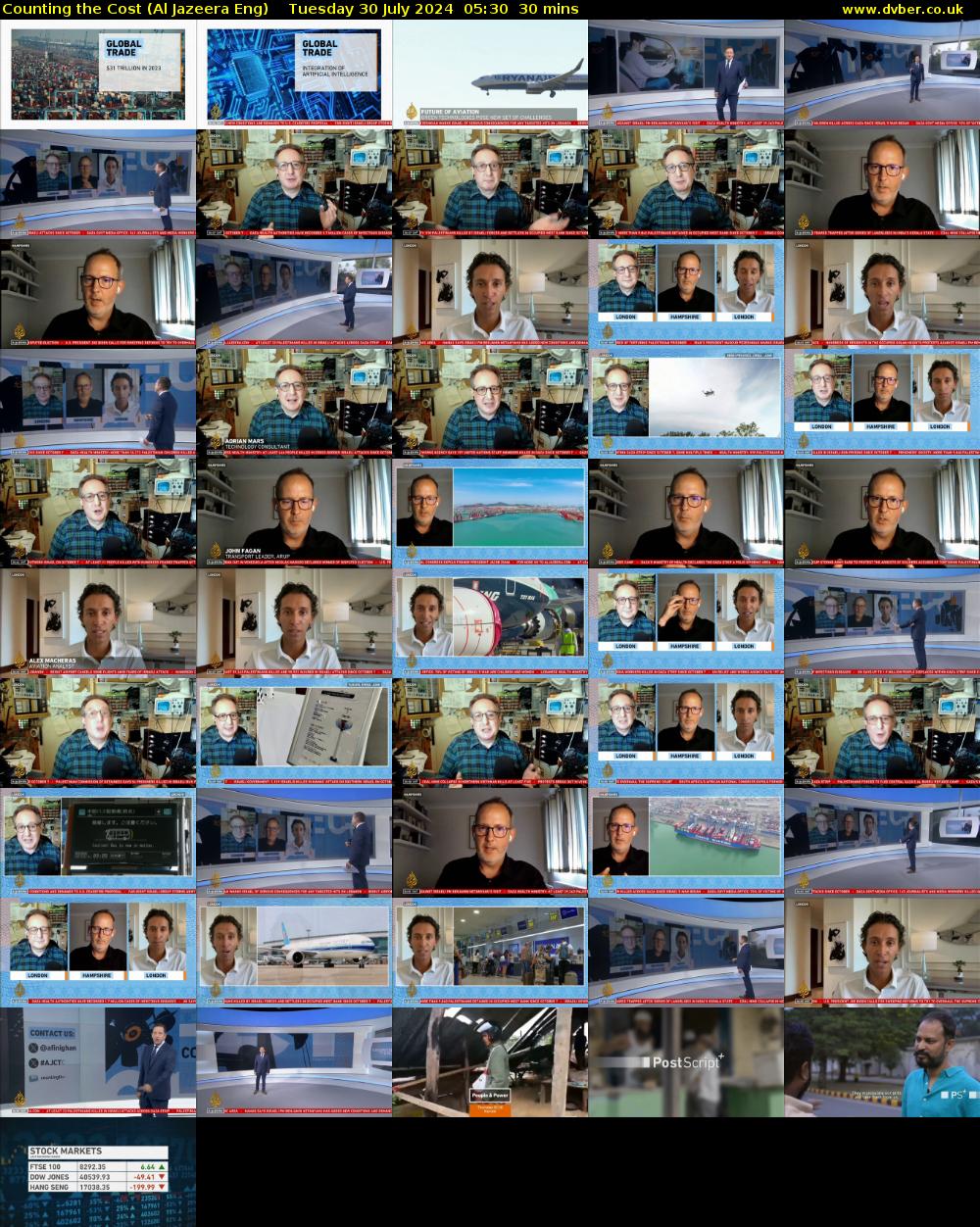 Counting the Cost (Al Jazeera Eng) Tuesday 30 July 2024 05:30 - 06:00