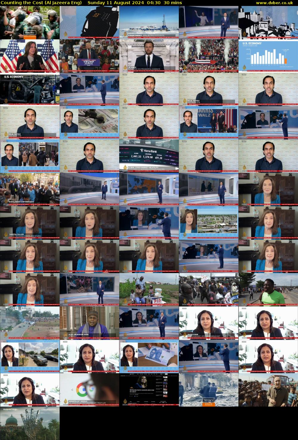 Counting the Cost (Al Jazeera Eng) Sunday 11 August 2024 04:30 - 05:00