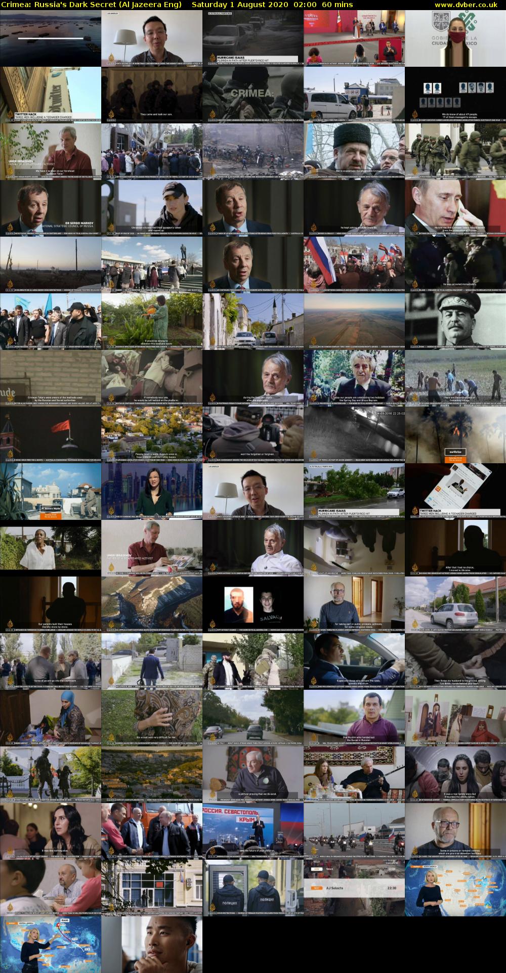 Crimea: Russia's Dark Secret (Al Jazeera Eng) Saturday 1 August 2020 02:00 - 03:00