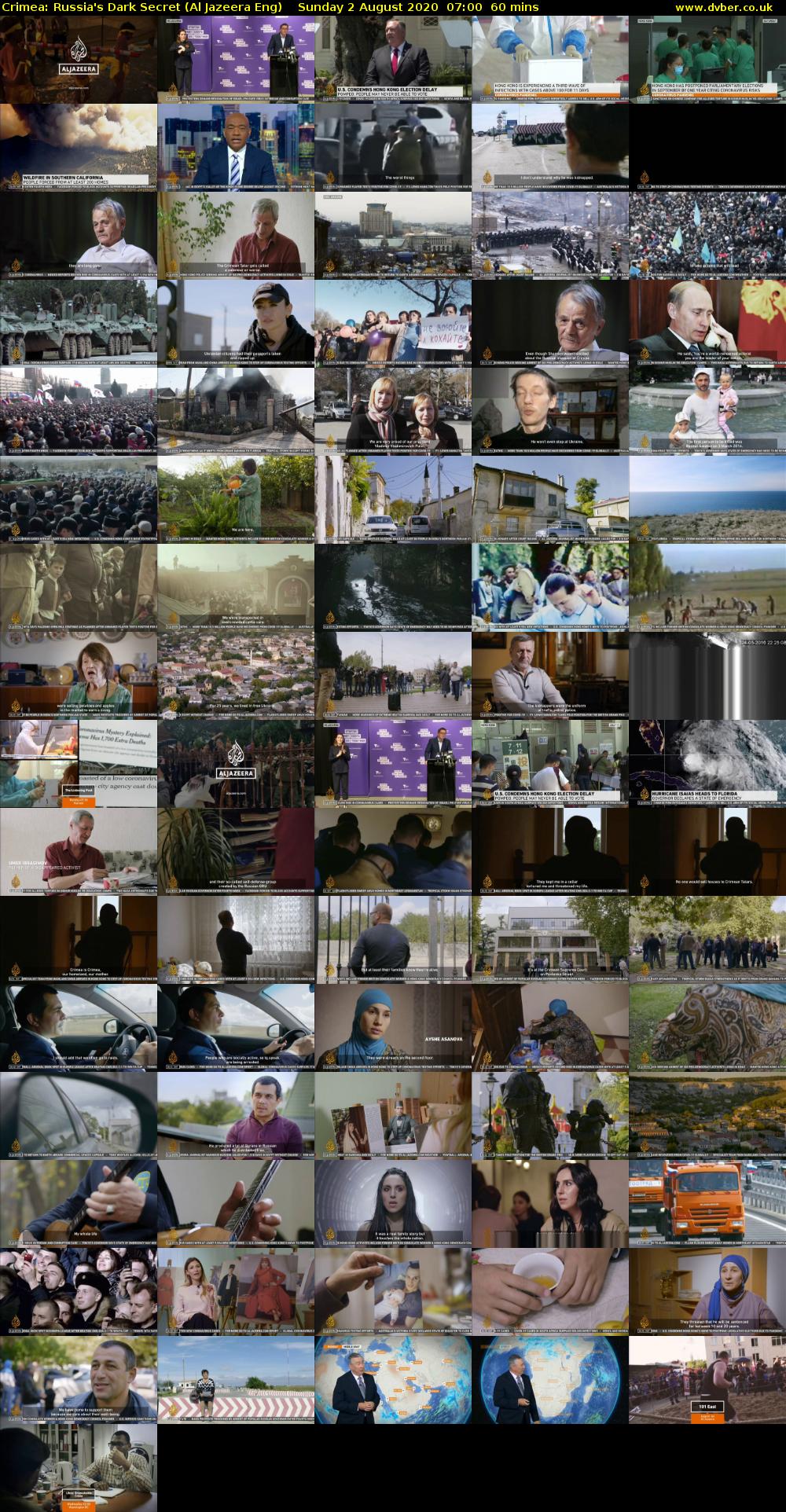 Crimea: Russia's Dark Secret (Al Jazeera Eng) Sunday 2 August 2020 07:00 - 08:00
