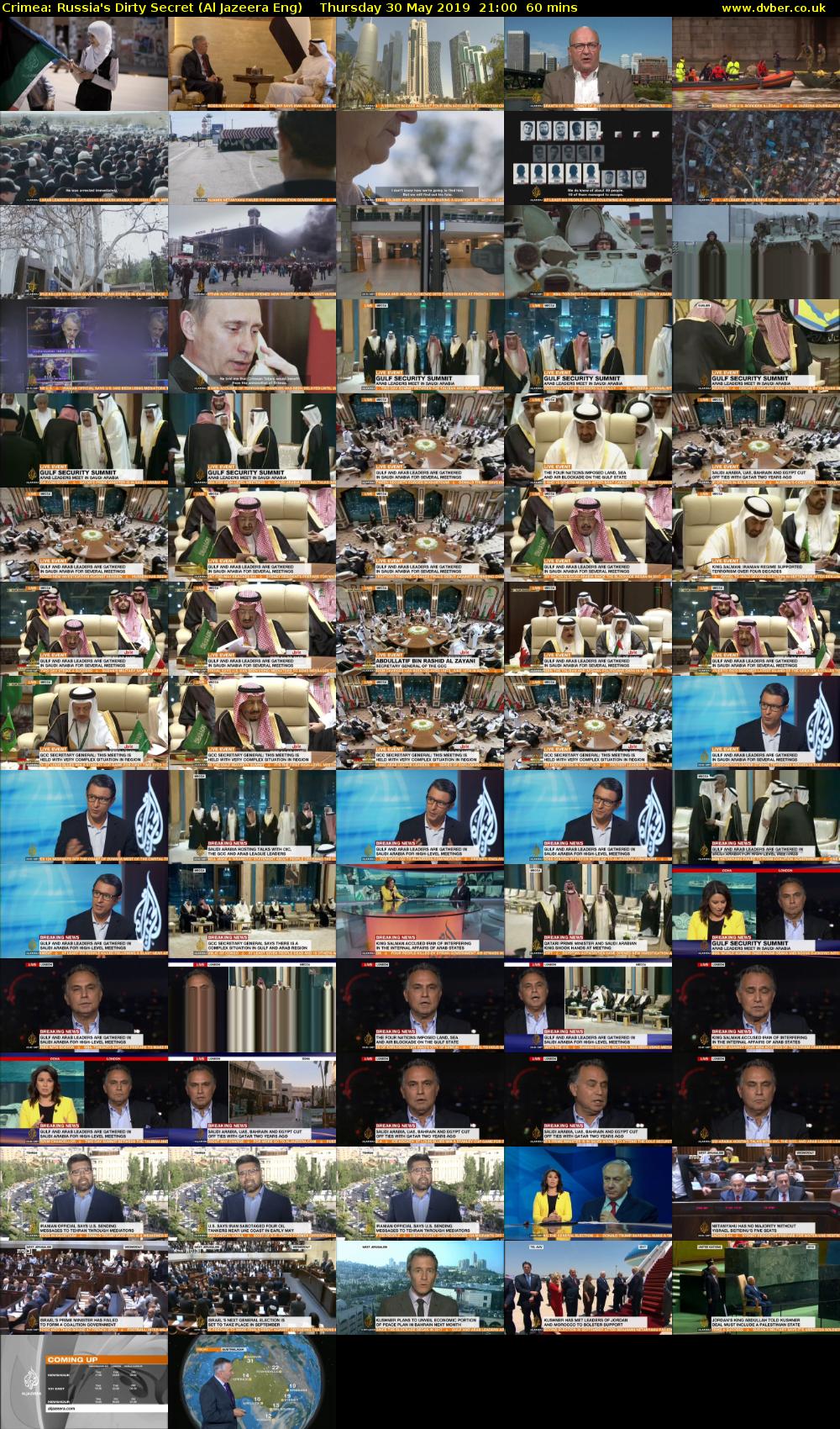 Crimea: Russia's Dirty Secret (Al Jazeera Eng) Thursday 30 May 2019 21:00 - 22:00