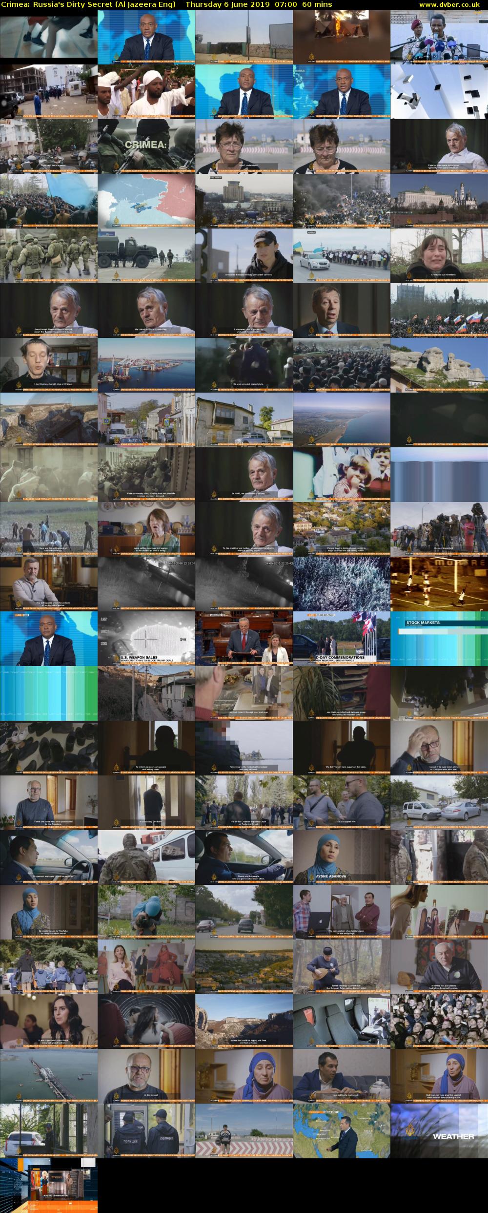 Crimea: Russia's Dirty Secret (Al Jazeera Eng) Thursday 6 June 2019 07:00 - 08:00