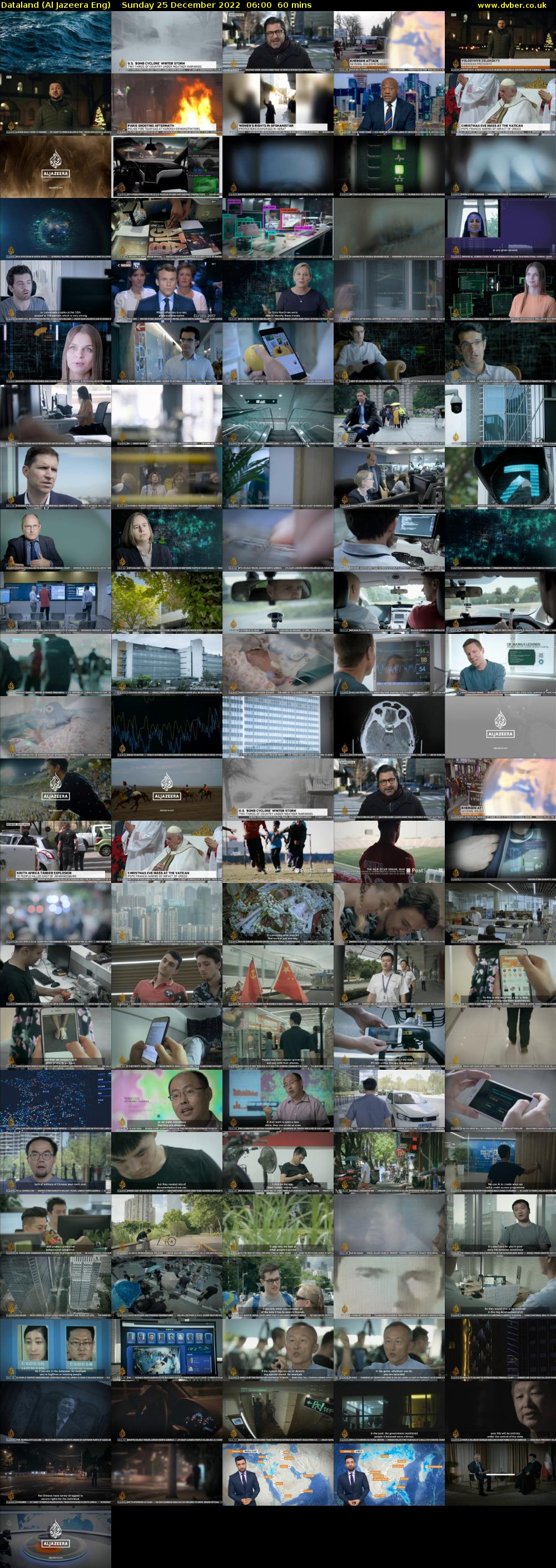 Dataland (Al Jazeera Eng) Sunday 25 December 2022 06:00 - 07:00