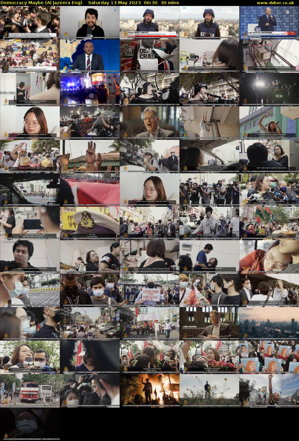 Democracy Maybe (Al Jazeera Eng) Saturday 13 May 2023 06:30 - 07:00