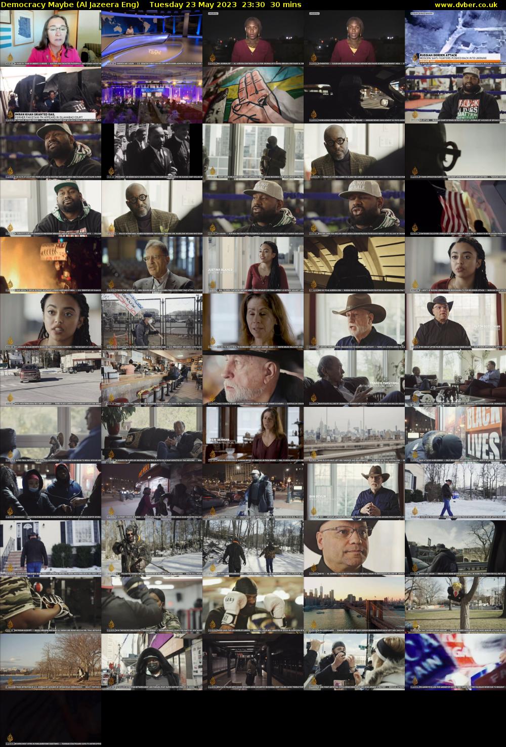Democracy Maybe (Al Jazeera Eng) Tuesday 23 May 2023 23:30 - 00:00