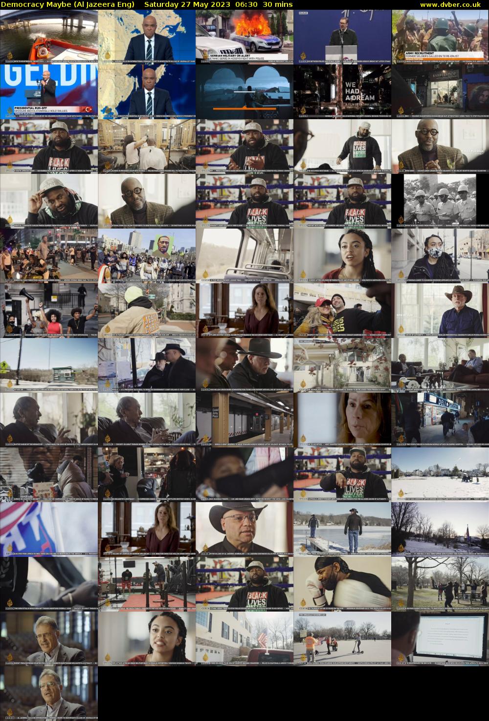 Democracy Maybe (Al Jazeera Eng) Saturday 27 May 2023 06:30 - 07:00