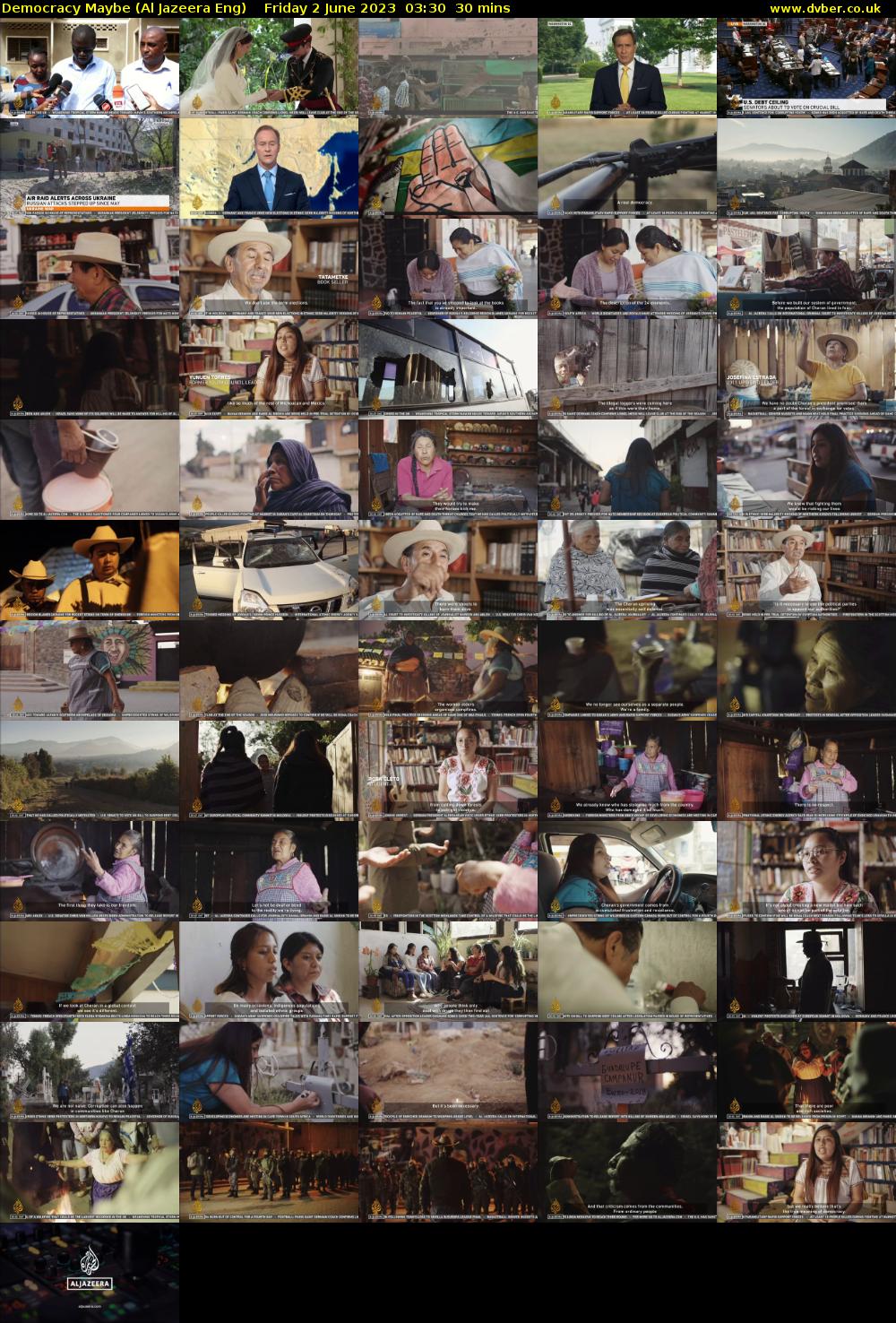 Democracy Maybe (Al Jazeera Eng) Friday 2 June 2023 03:30 - 04:00