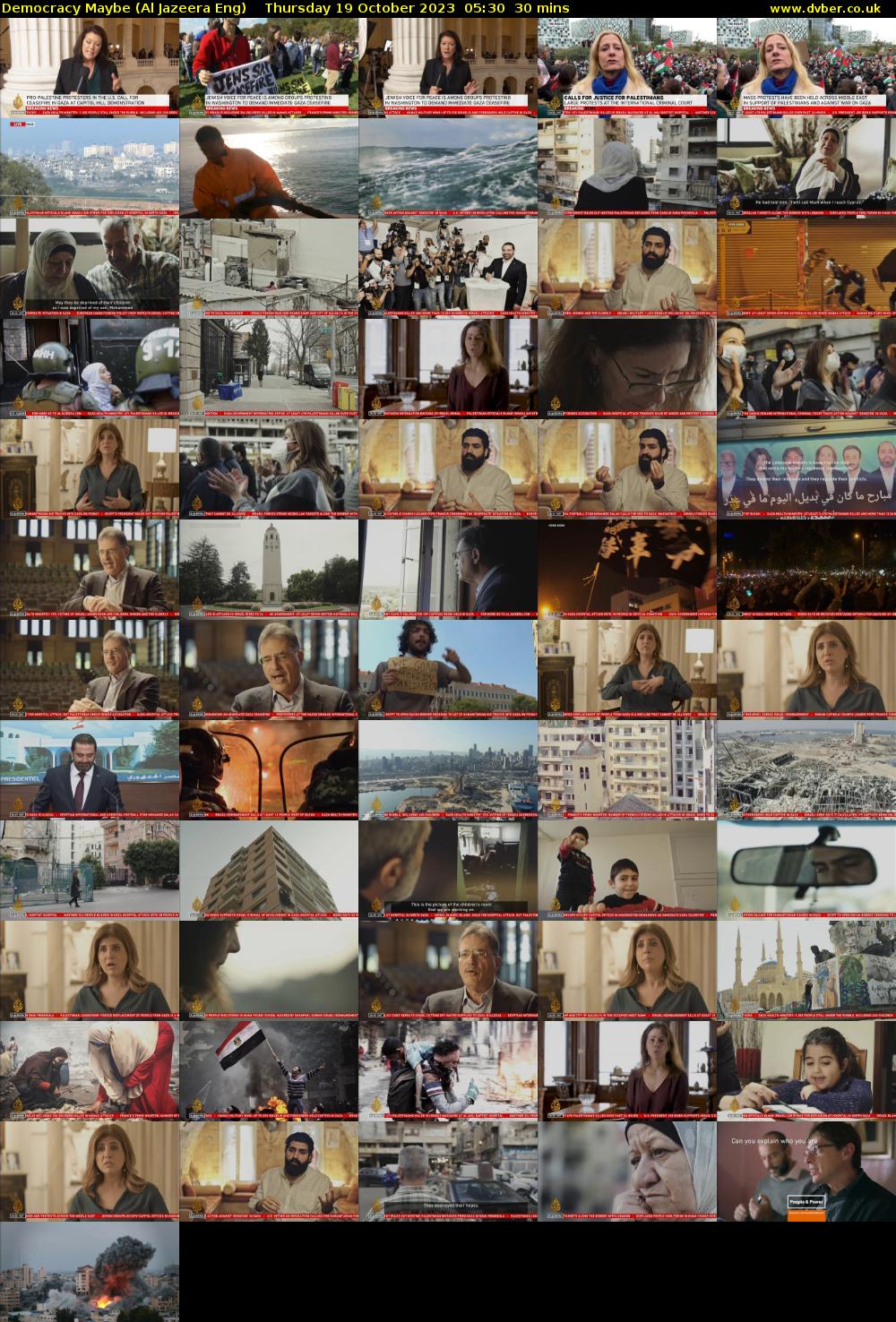 Democracy Maybe (Al Jazeera Eng) Thursday 19 October 2023 05:30 - 06:00