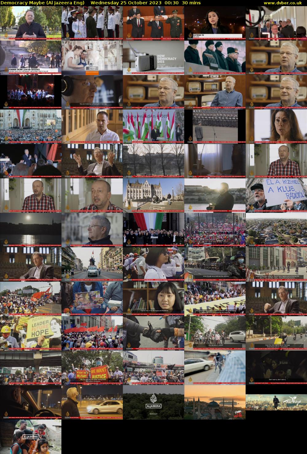 Democracy Maybe (Al Jazeera Eng) Wednesday 25 October 2023 00:30 - 01:00