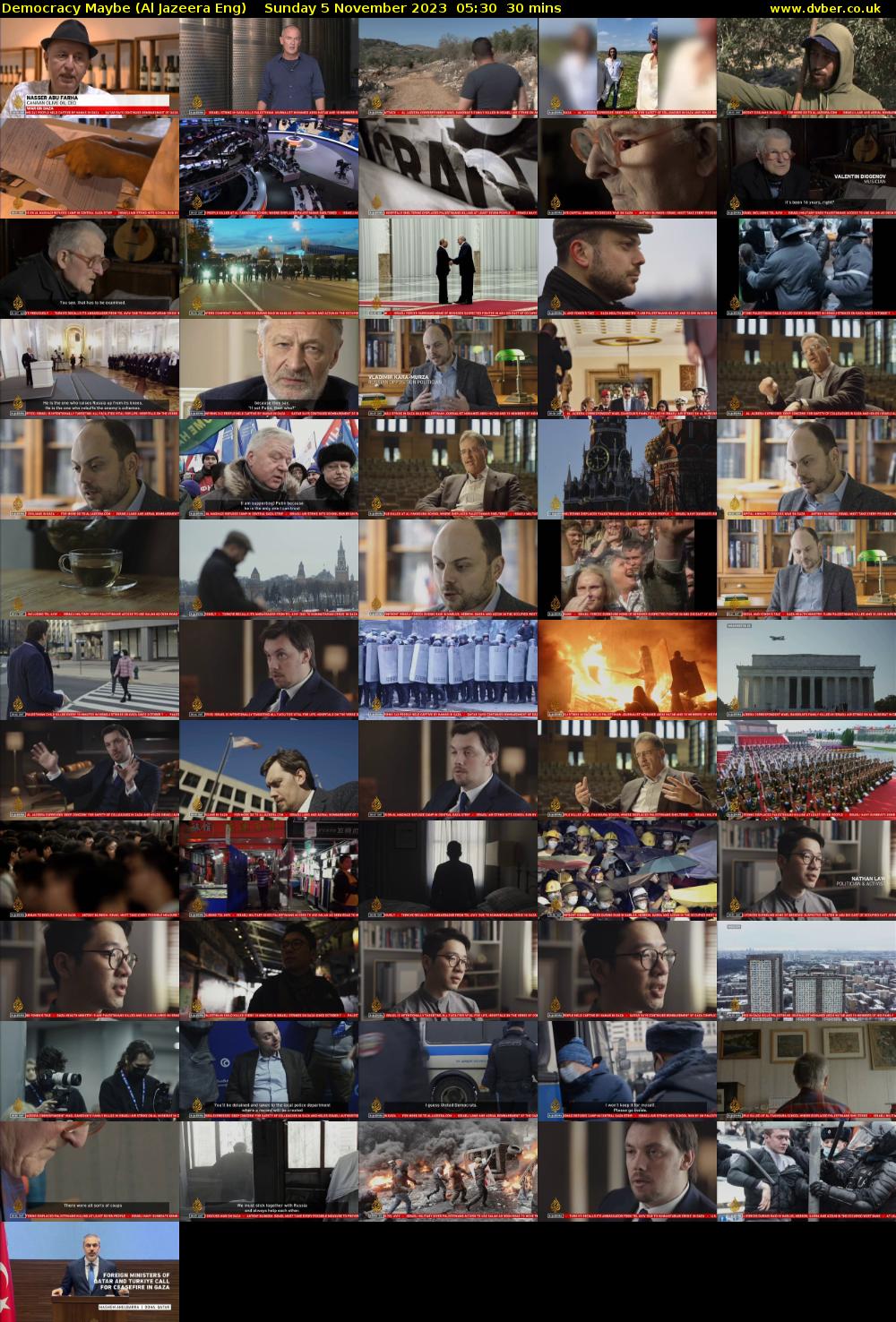 Democracy Maybe (Al Jazeera Eng) Sunday 5 November 2023 05:30 - 06:00