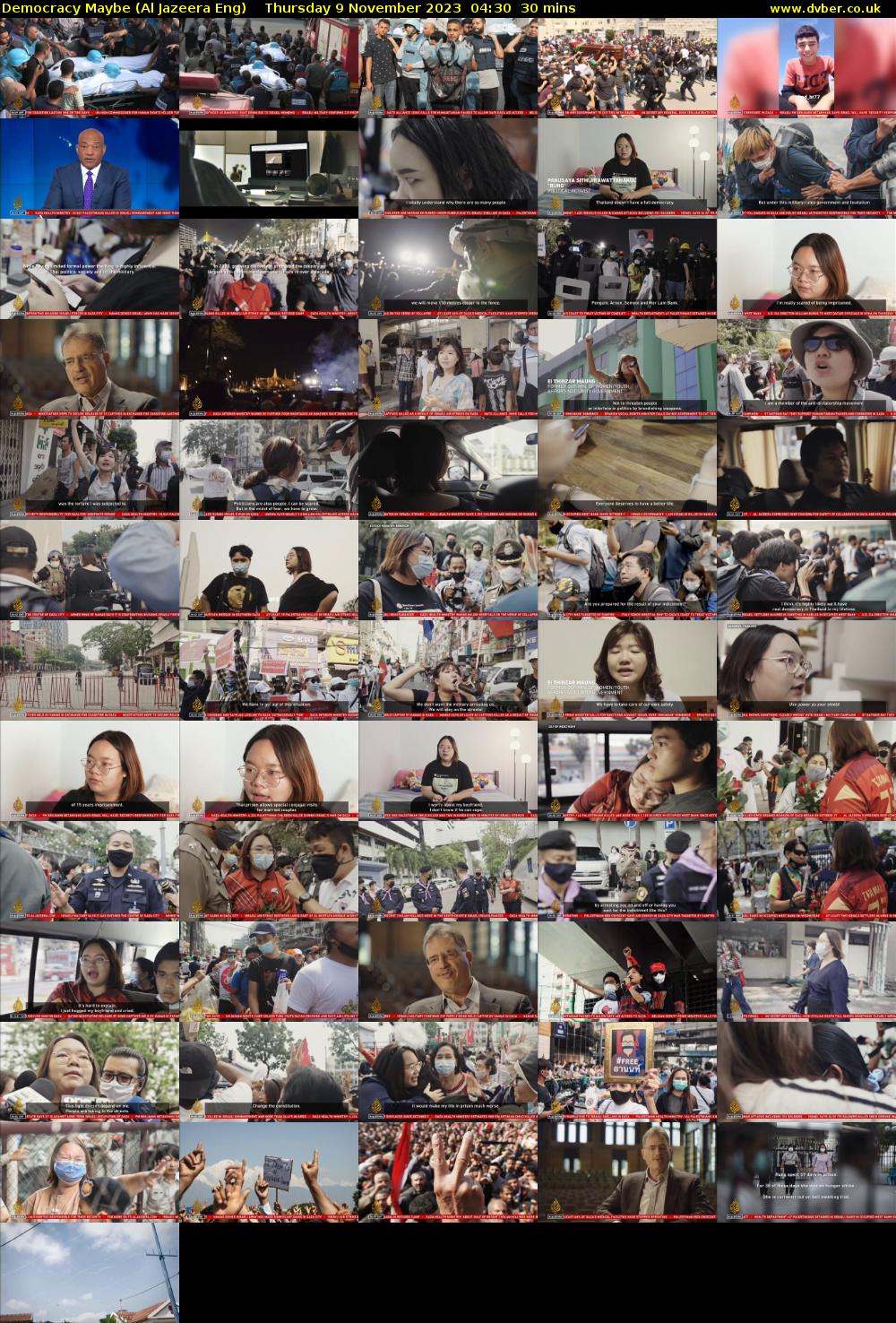 Democracy Maybe (Al Jazeera Eng) Thursday 9 November 2023 04:30 - 05:00