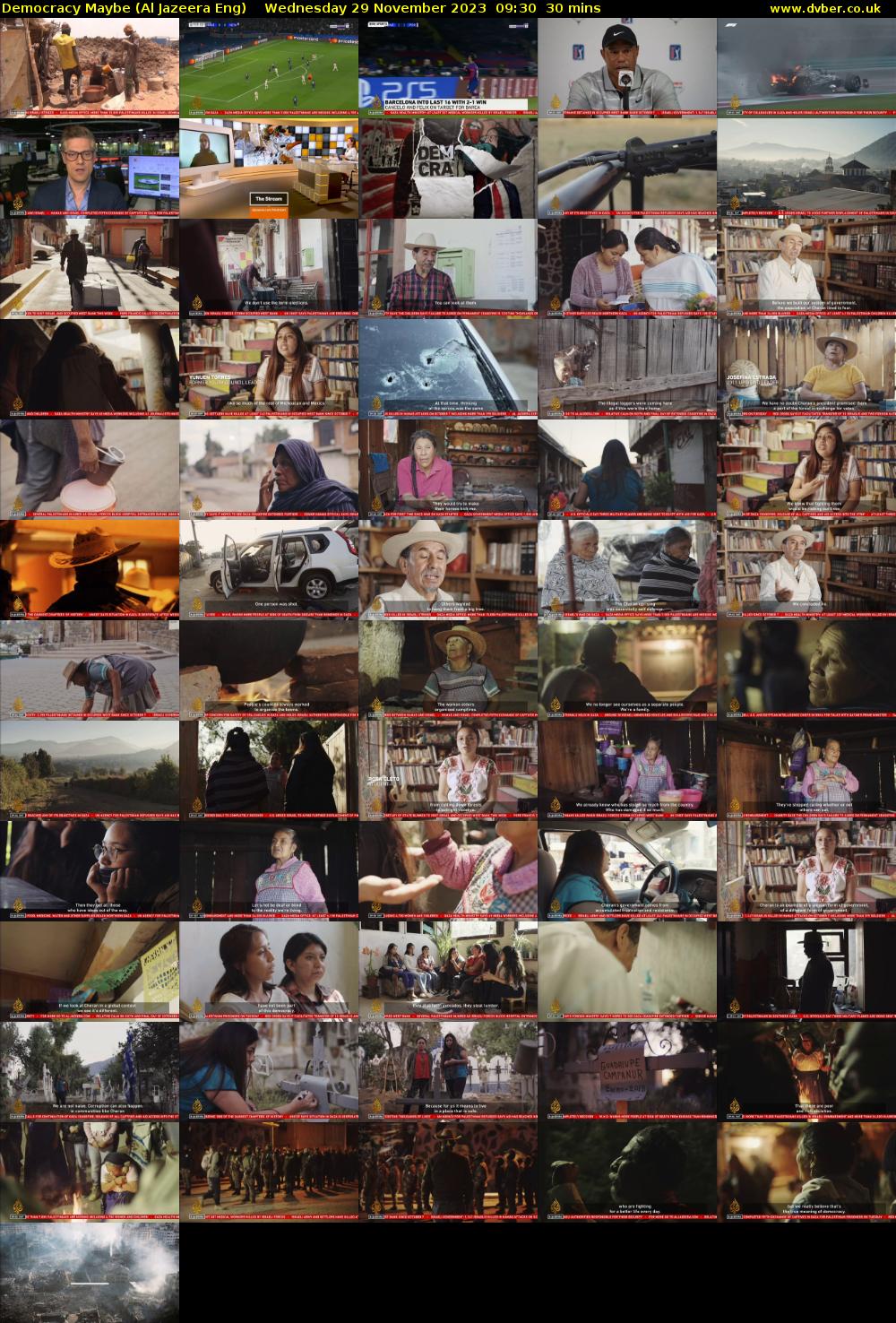 Democracy Maybe (Al Jazeera Eng) Wednesday 29 November 2023 09:30 - 10:00