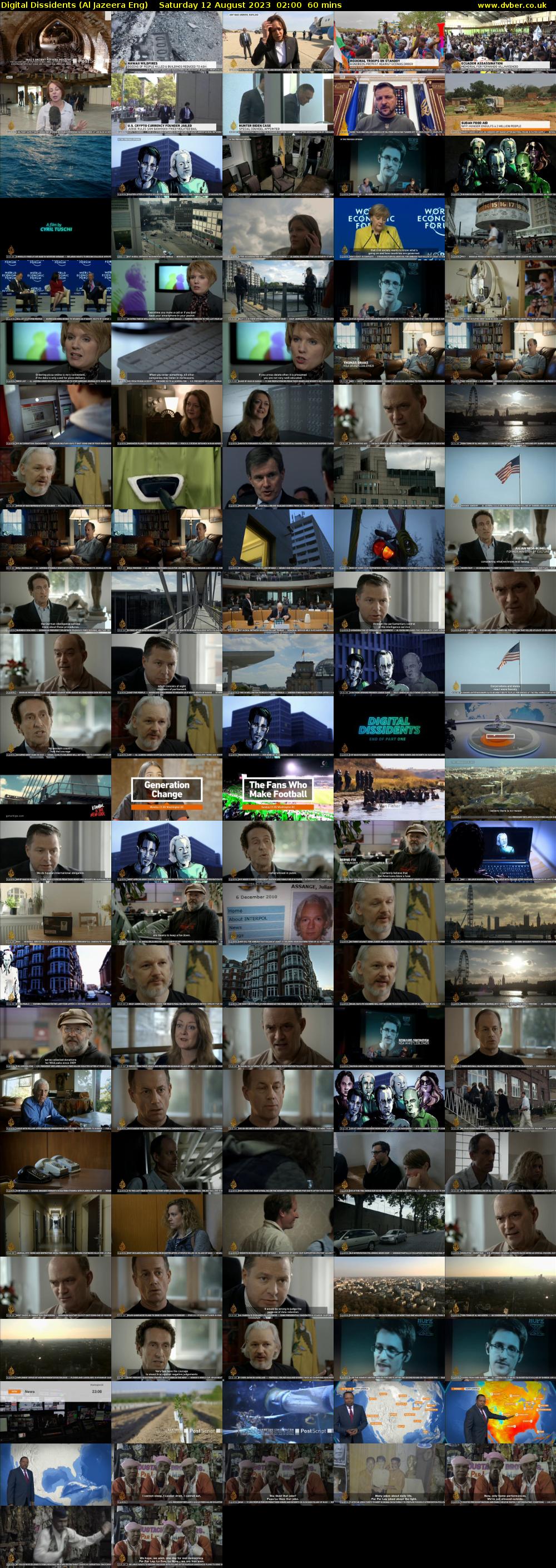 Digital Dissidents (Al Jazeera Eng) Saturday 12 August 2023 02:00 - 03:00
