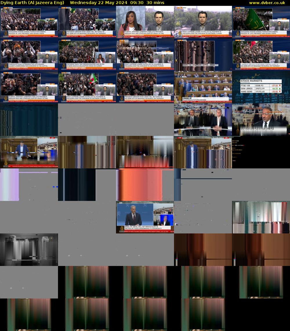 Dying Earth (Al Jazeera Eng) Wednesday 22 May 2024 09:30 - 10:00