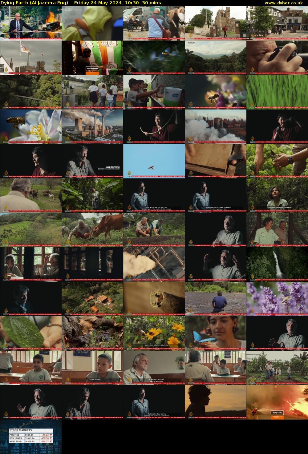 Dying Earth (Al Jazeera Eng) Friday 24 May 2024 10:30 - 11:00