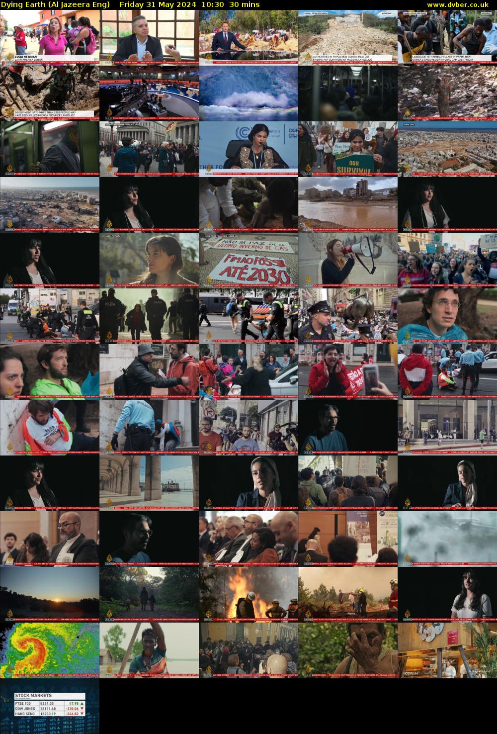 Dying Earth (Al Jazeera Eng) Friday 31 May 2024 10:30 - 11:00