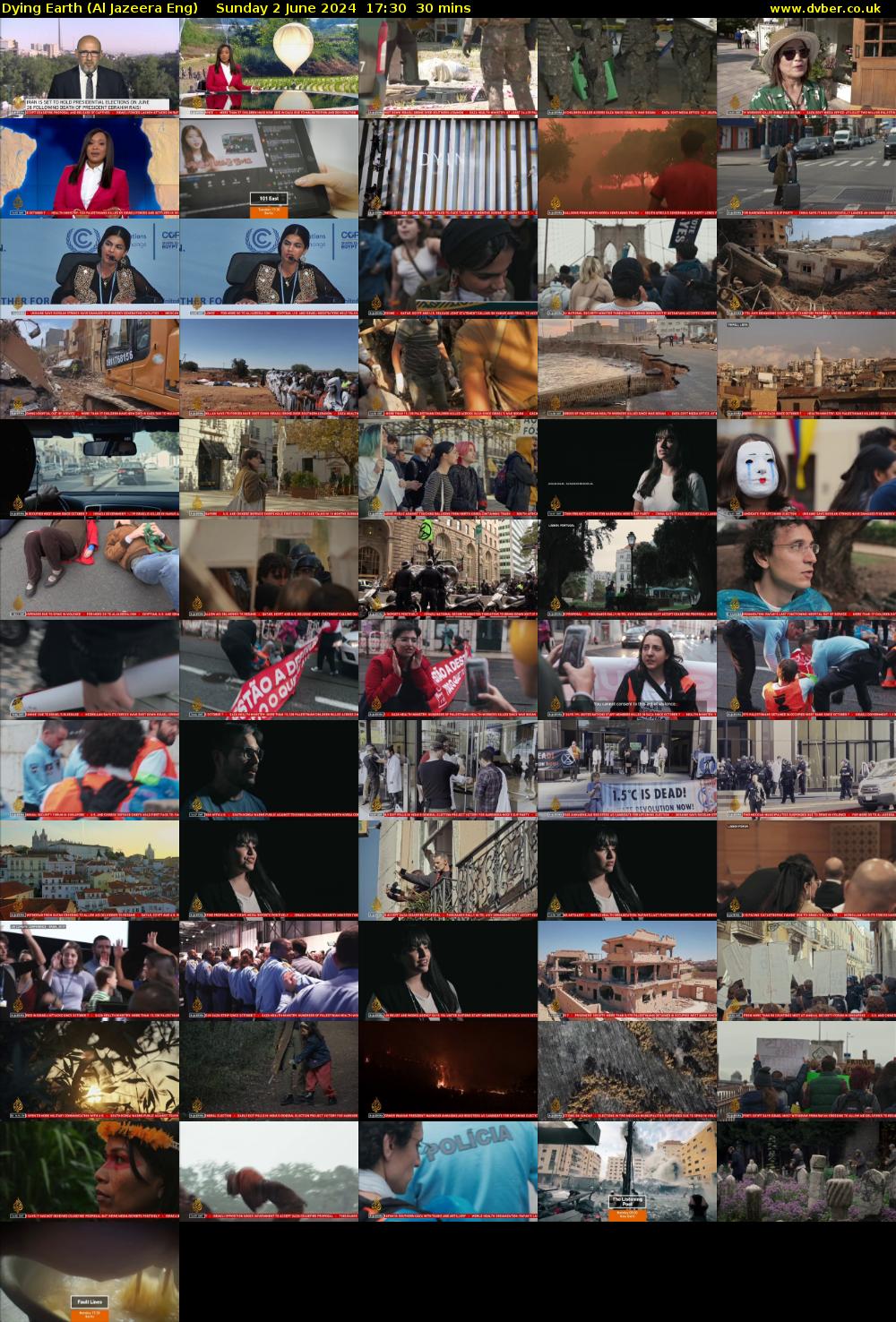 Dying Earth (Al Jazeera Eng) Sunday 2 June 2024 17:30 - 18:00