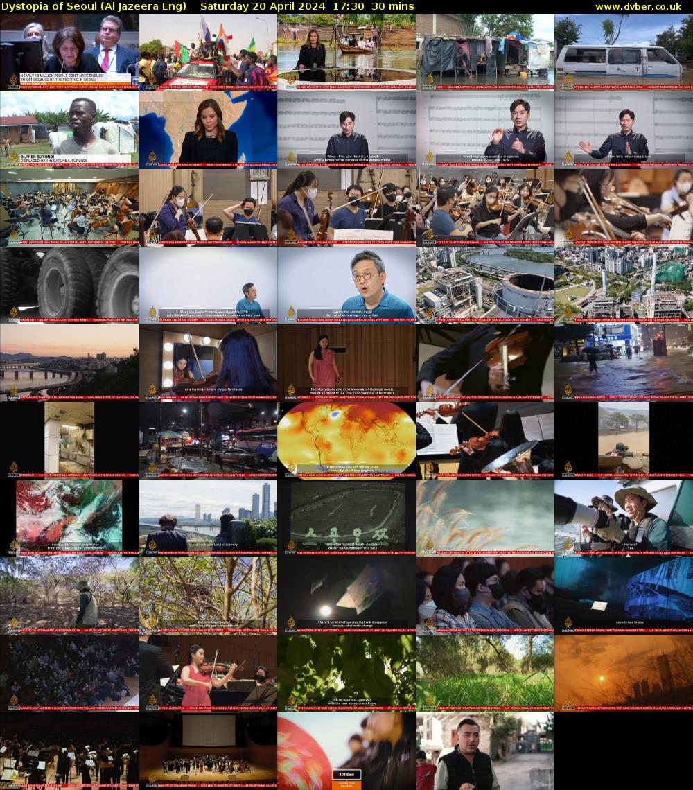 Dystopia of Seoul (Al Jazeera Eng) Saturday 20 April 2024 17:30 - 18:00
