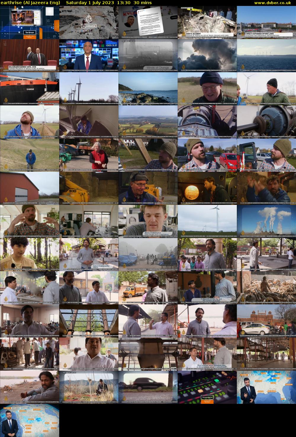 Earthrise (Al Jazeera Eng) Saturday 1 July 2023 13:30 - 14:00
