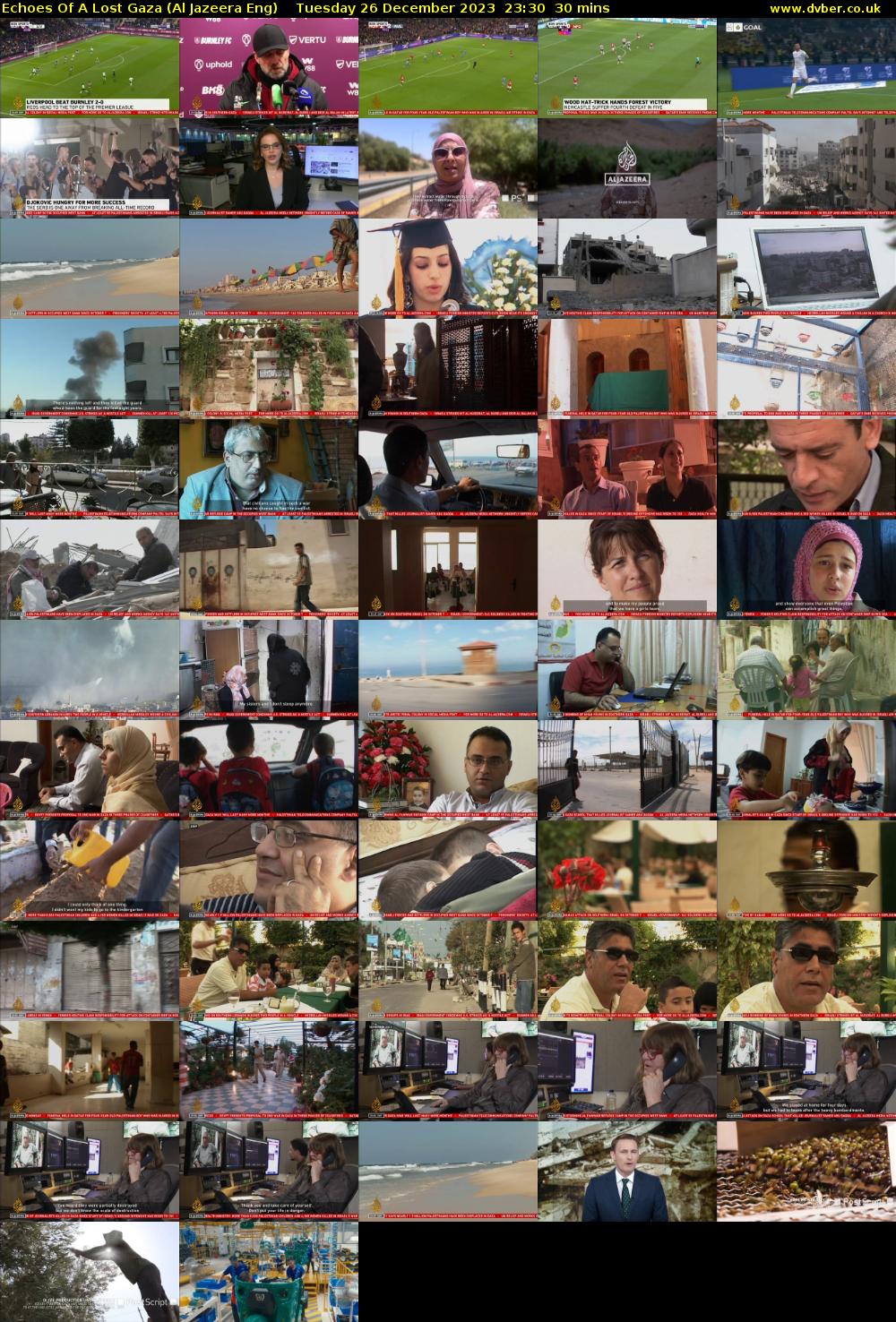 Echoes Of A Lost Gaza (Al Jazeera Eng) Tuesday 26 December 2023 23:30 - 00:00