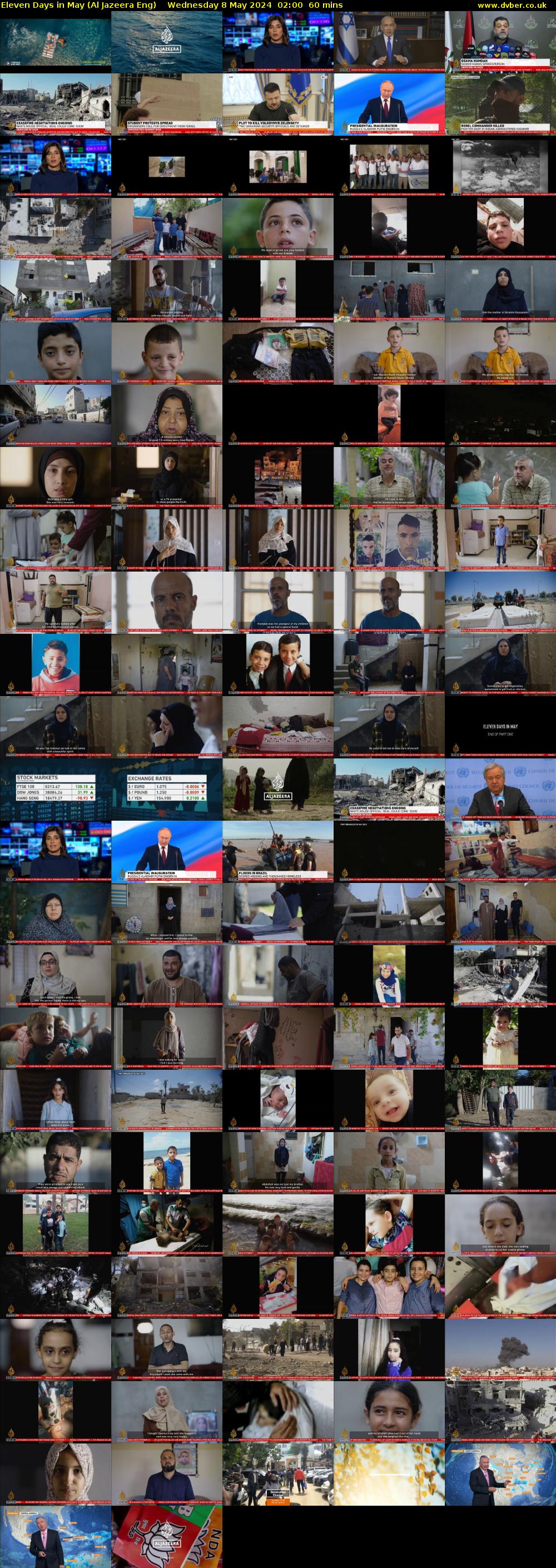 Eleven Days in May (Al Jazeera Eng) Wednesday 8 May 2024 02:00 - 03:00