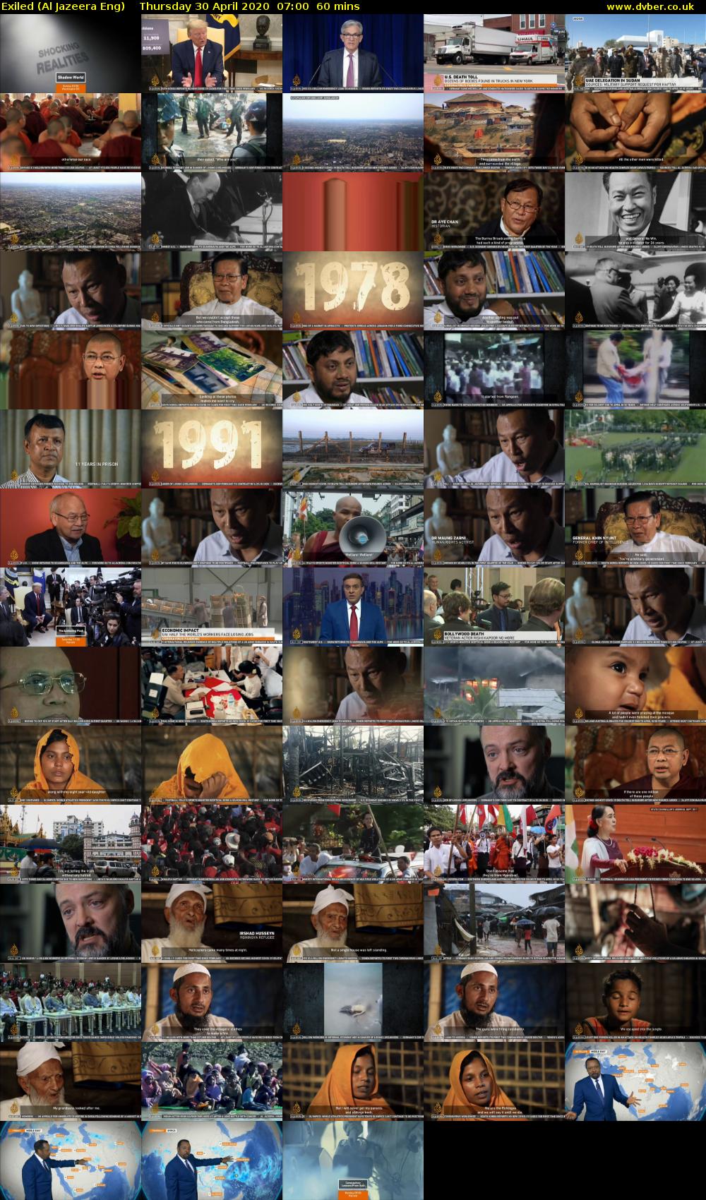 Exiled (Al Jazeera Eng) Thursday 30 April 2020 07:00 - 08:00