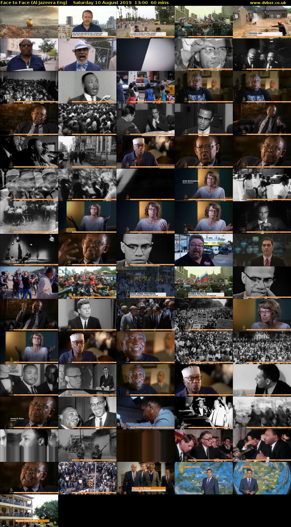 Face to Face (Al Jazeera Eng) Saturday 10 August 2019 13:00 - 14:00