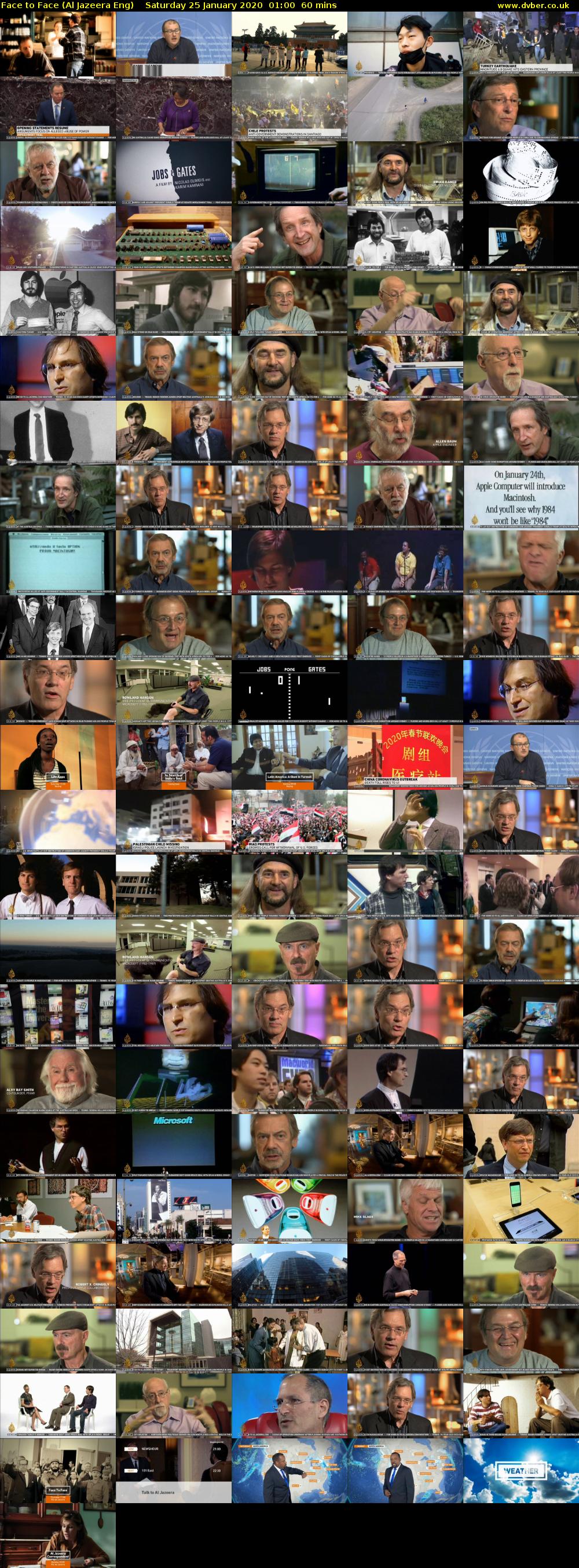 Face to Face (Al Jazeera Eng) Saturday 25 January 2020 01:00 - 02:00
