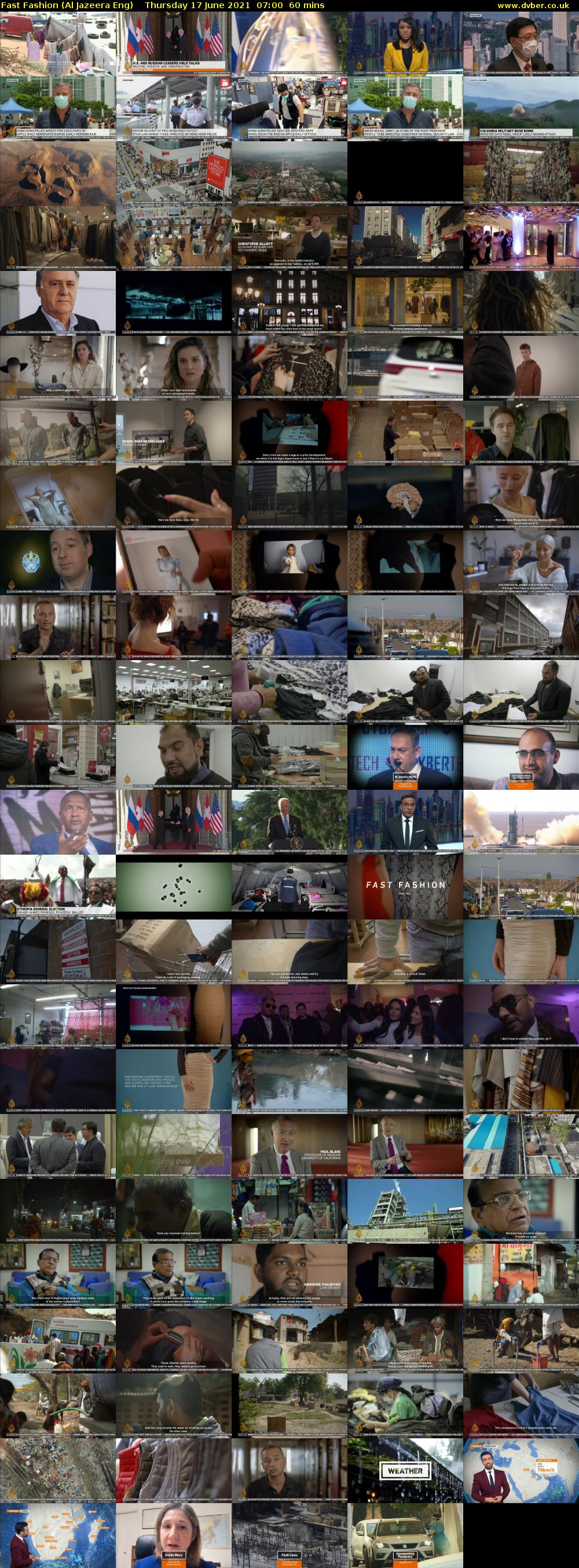 Fast Fashion (Al Jazeera Eng) Thursday 17 June 2021 07:00 - 08:00