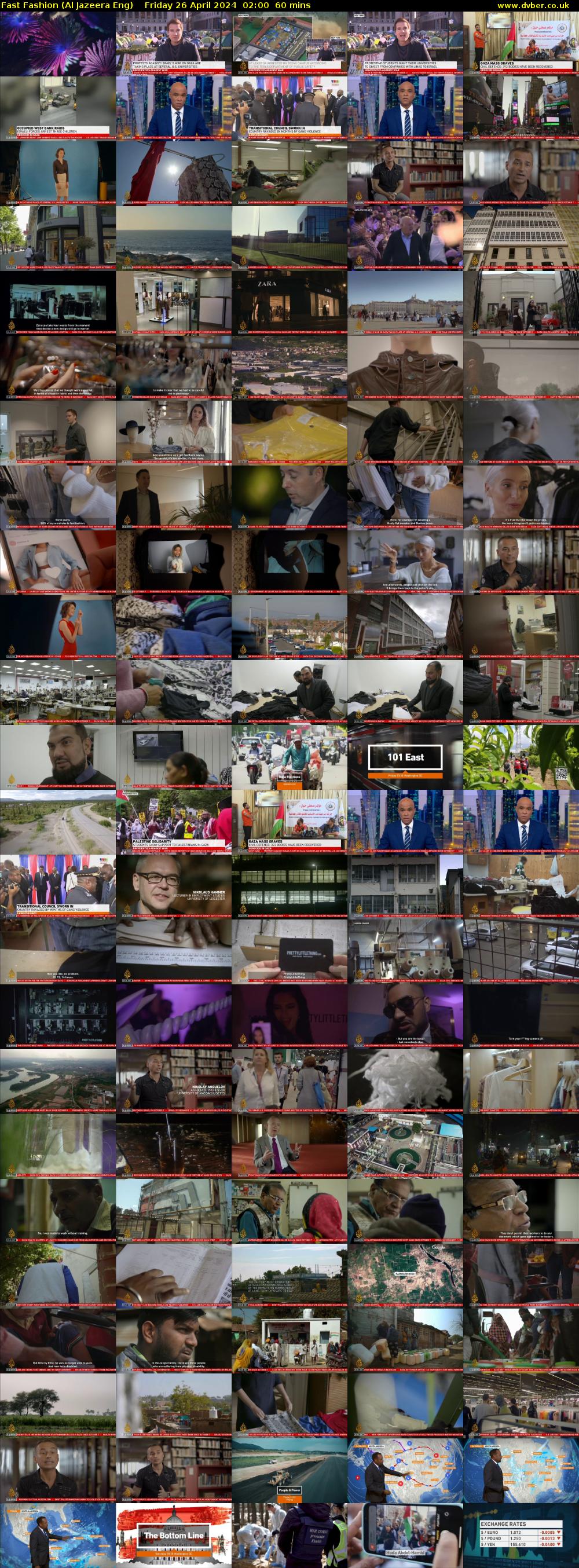 Fast Fashion (Al Jazeera Eng) Friday 26 April 2024 02:00 - 03:00