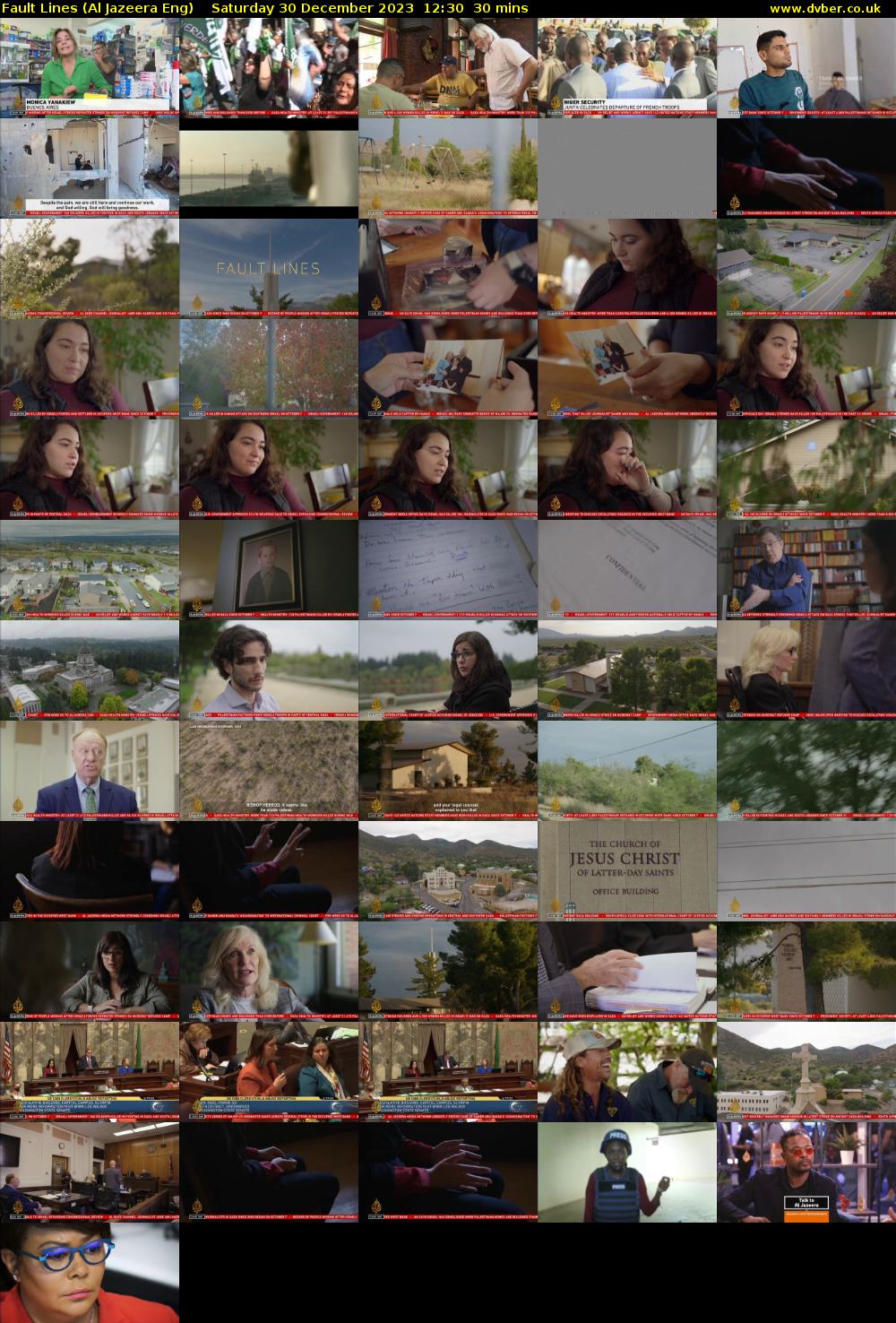 Fault Lines (Al Jazeera Eng) Saturday 30 December 2023 12:30 - 13:00