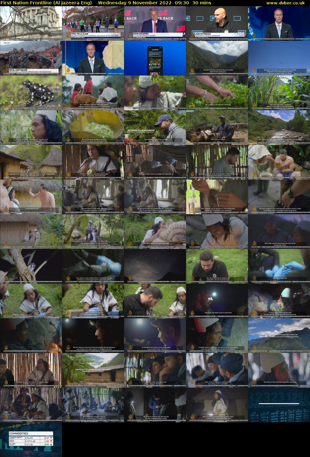 First Nation Frontline (Al Jazeera Eng) Wednesday 9 November 2022 09:30 - 10:00