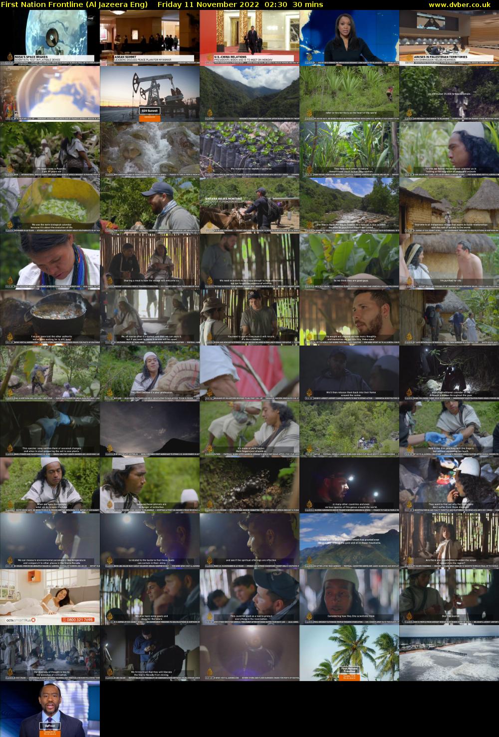 First Nation Frontline (Al Jazeera Eng) Friday 11 November 2022 02:30 - 03:00