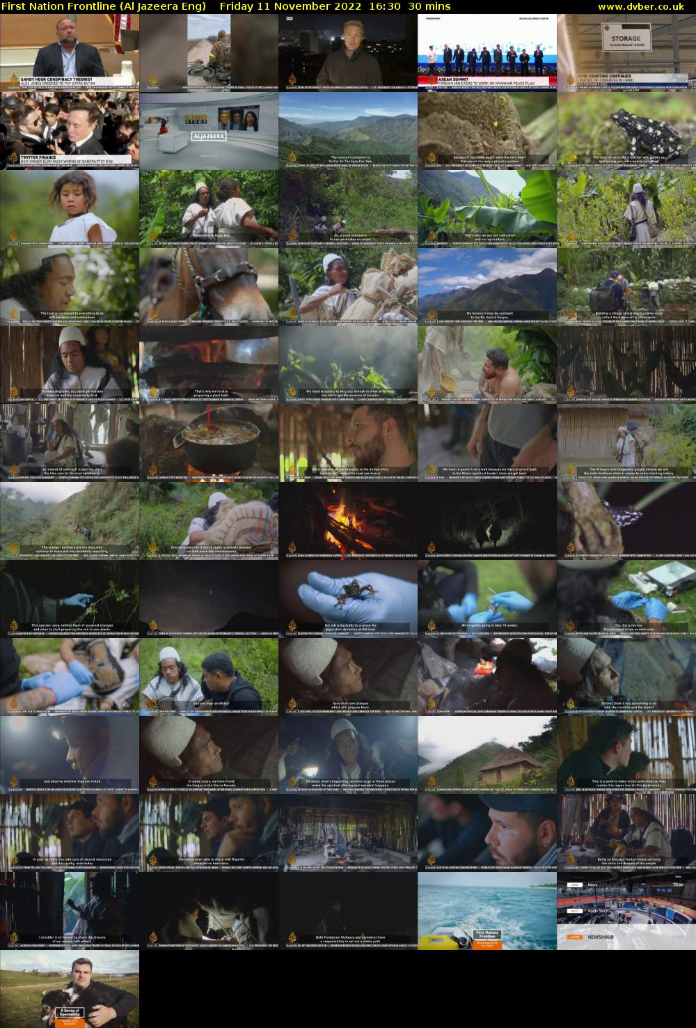 First Nation Frontline (Al Jazeera Eng) Friday 11 November 2022 16:30 - 17:00