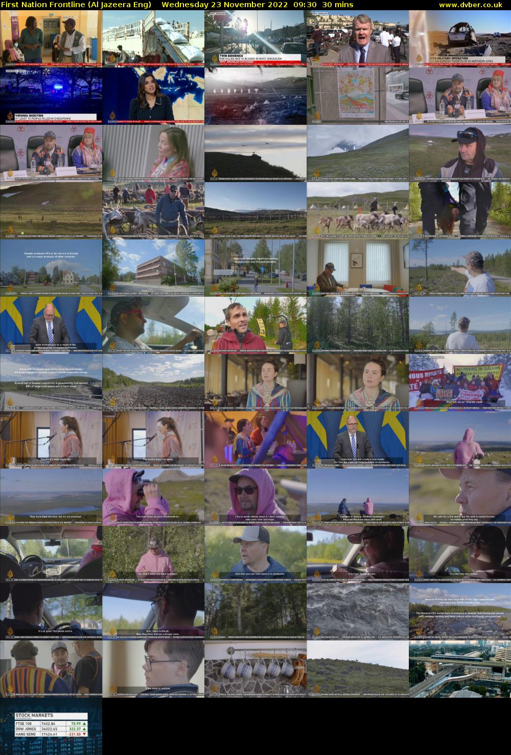 First Nation Frontline (Al Jazeera Eng) Wednesday 23 November 2022 09:30 - 10:00