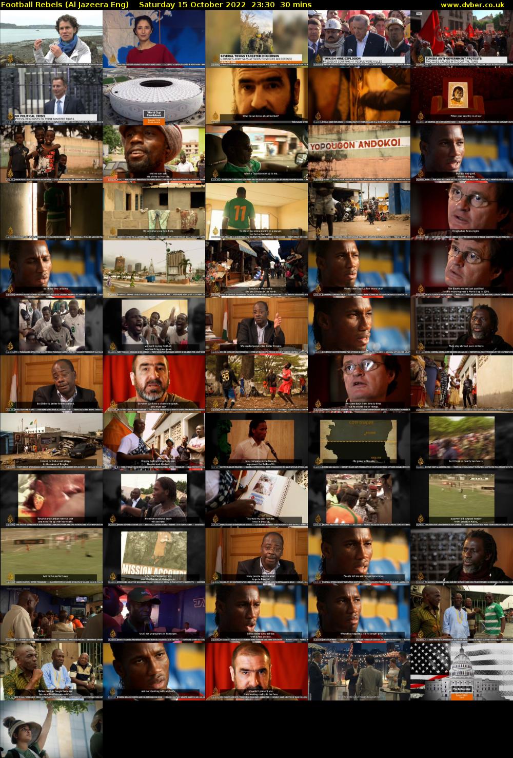 Football Rebels (Al Jazeera Eng) Saturday 15 October 2022 23:30 - 00:00
