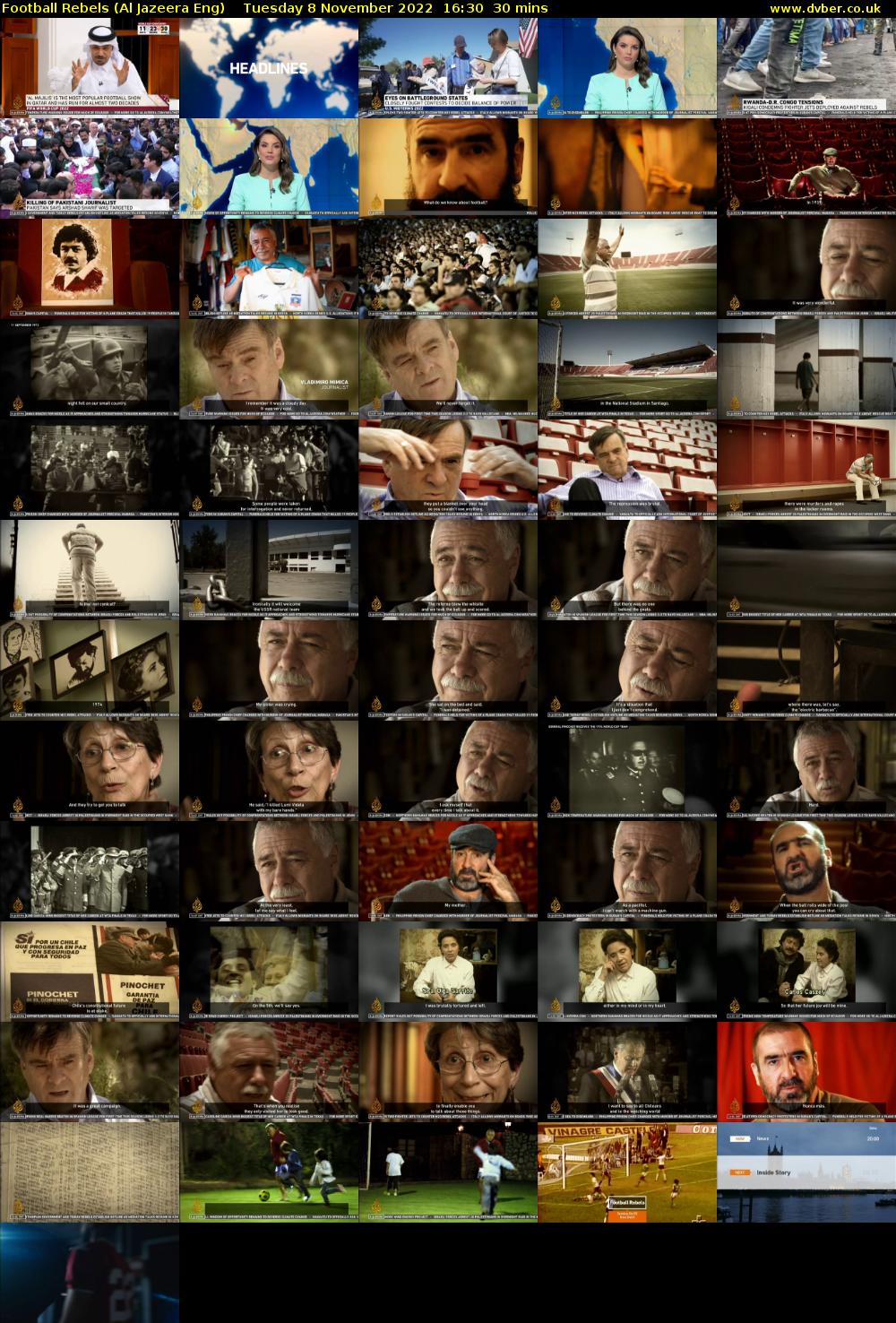 Football Rebels (Al Jazeera Eng) Tuesday 8 November 2022 16:30 - 17:00