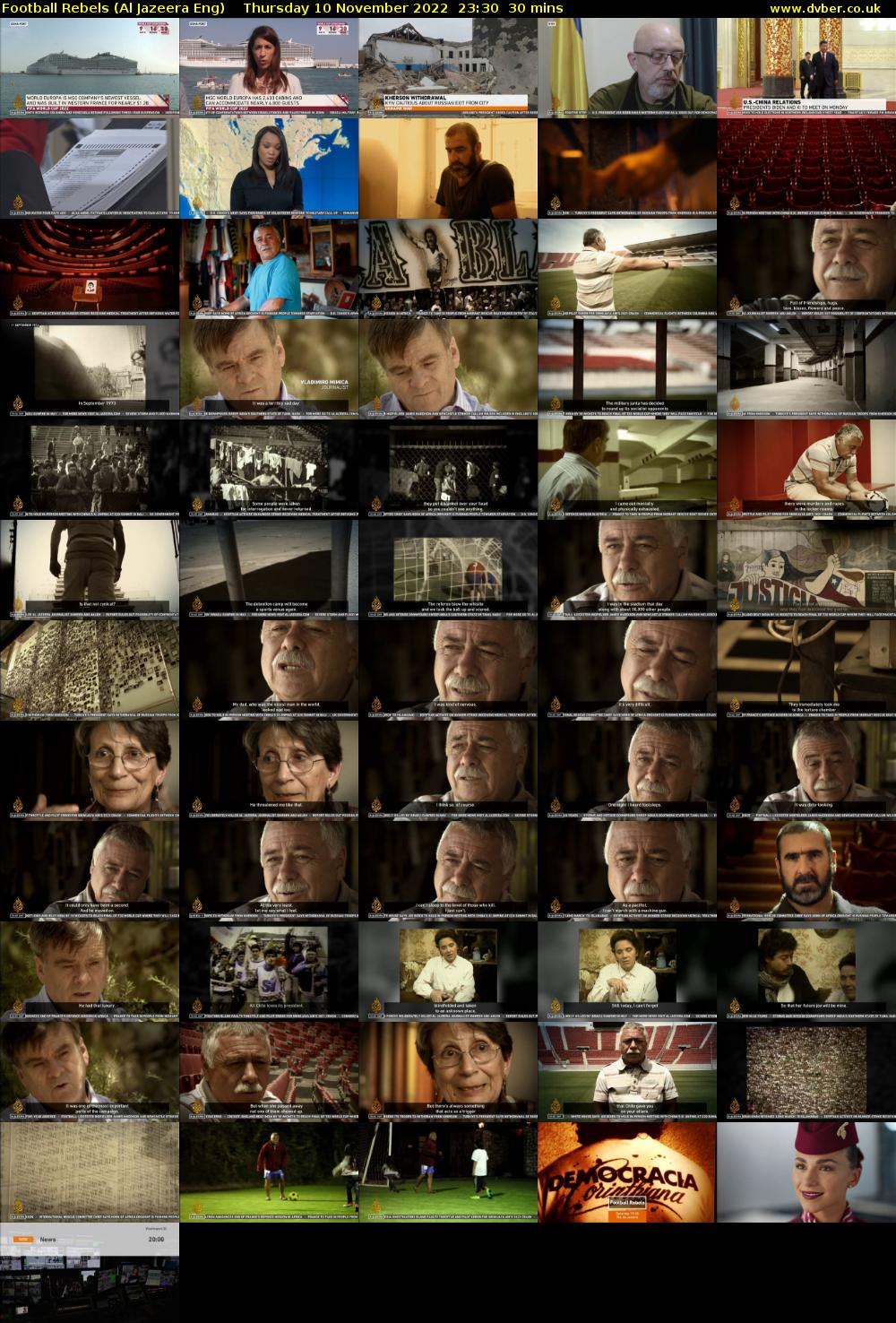 Football Rebels (Al Jazeera Eng) Thursday 10 November 2022 23:30 - 00:00