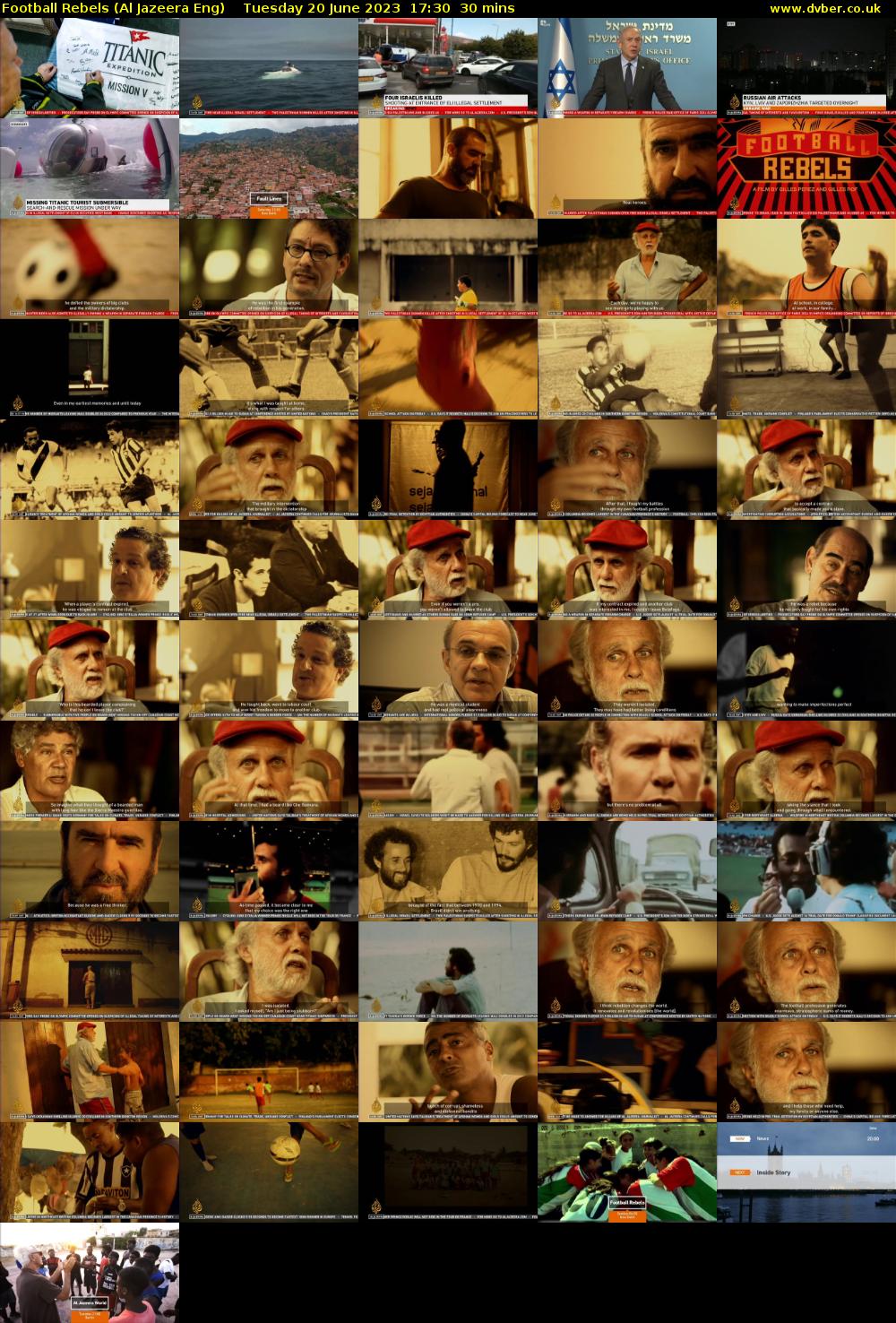 Football Rebels (Al Jazeera Eng) Tuesday 20 June 2023 17:30 - 18:00