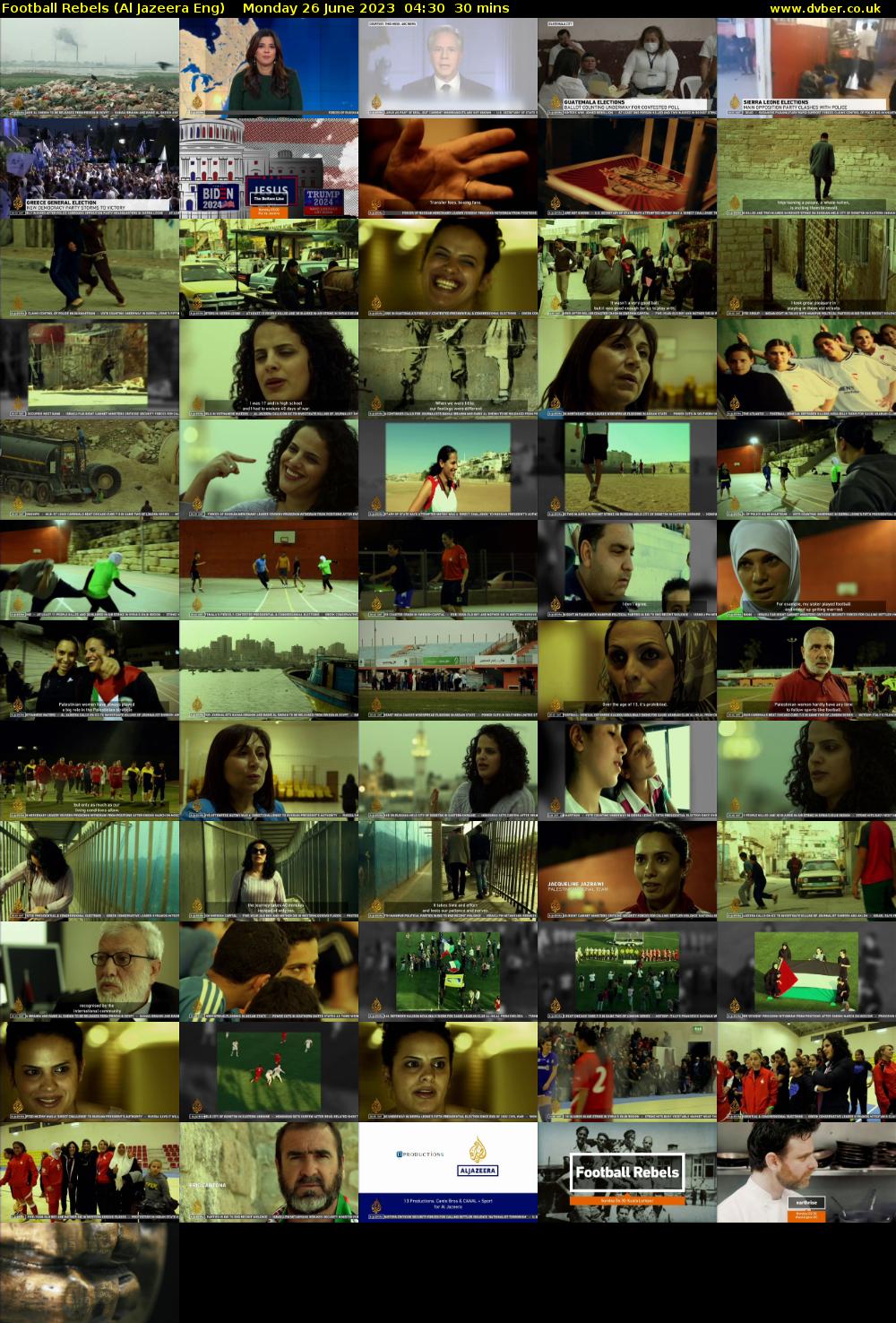 Football Rebels (Al Jazeera Eng) Monday 26 June 2023 04:30 - 05:00