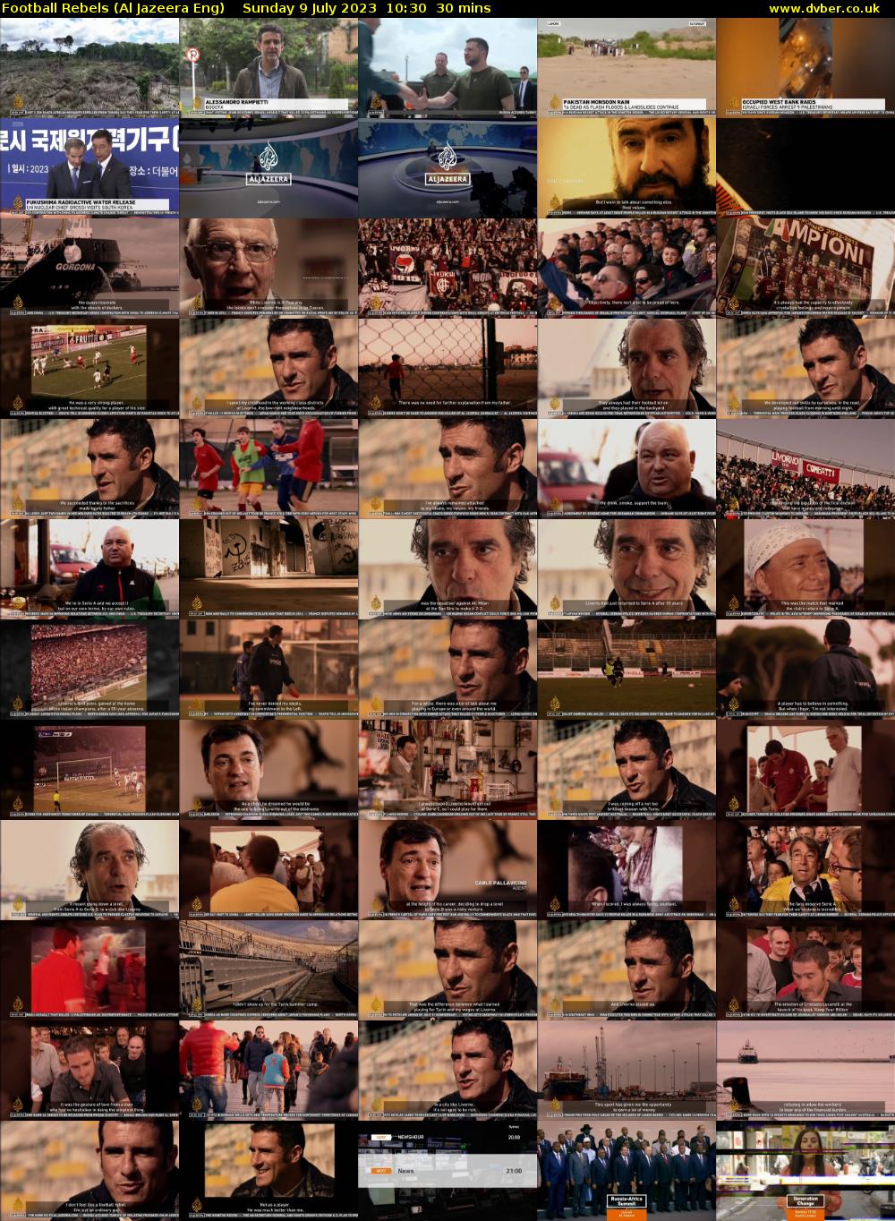 Football Rebels (Al Jazeera Eng) Sunday 9 July 2023 10:30 - 11:00