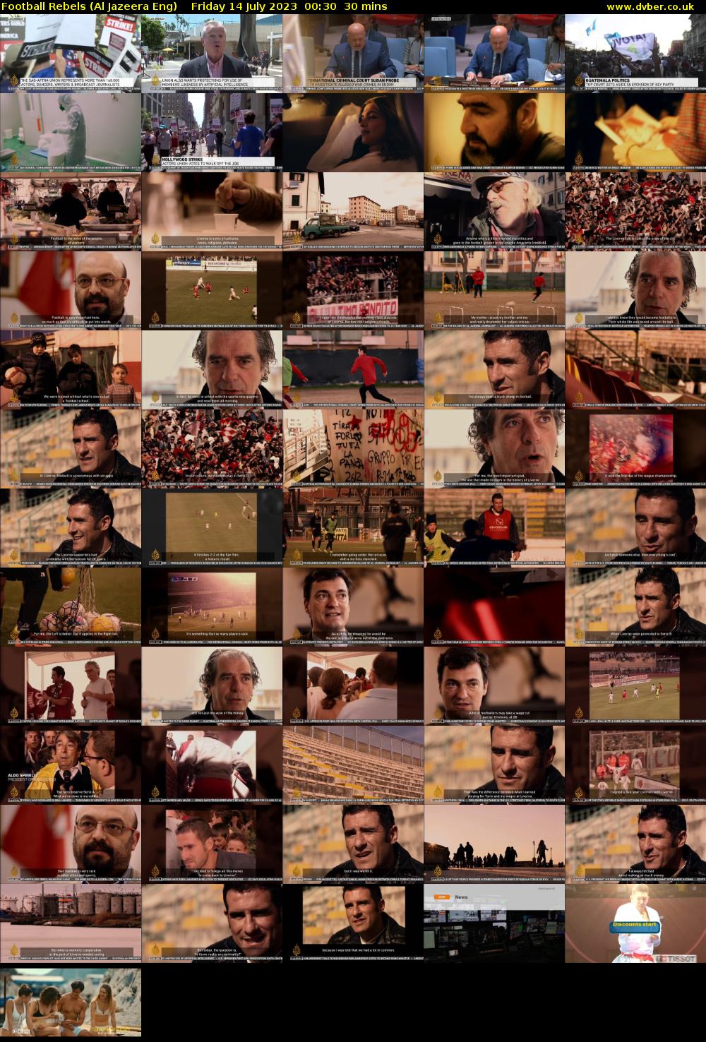 Football Rebels (Al Jazeera Eng) Friday 14 July 2023 00:30 - 01:00