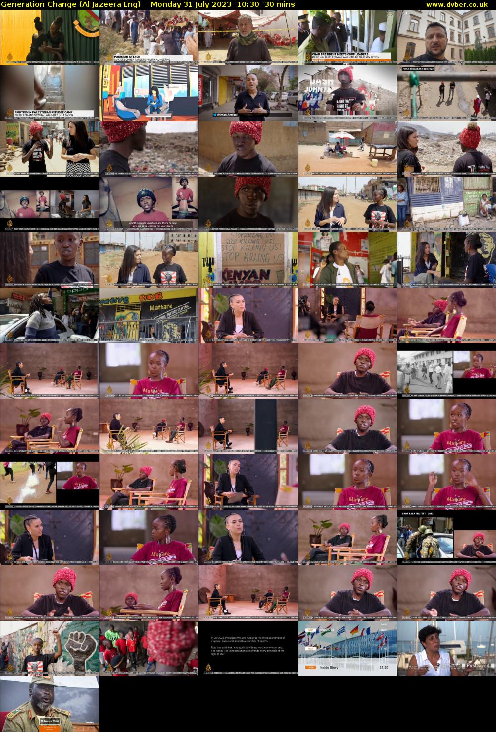 Generation Change (Al Jazeera Eng) Monday 31 July 2023 10:30 - 11:00