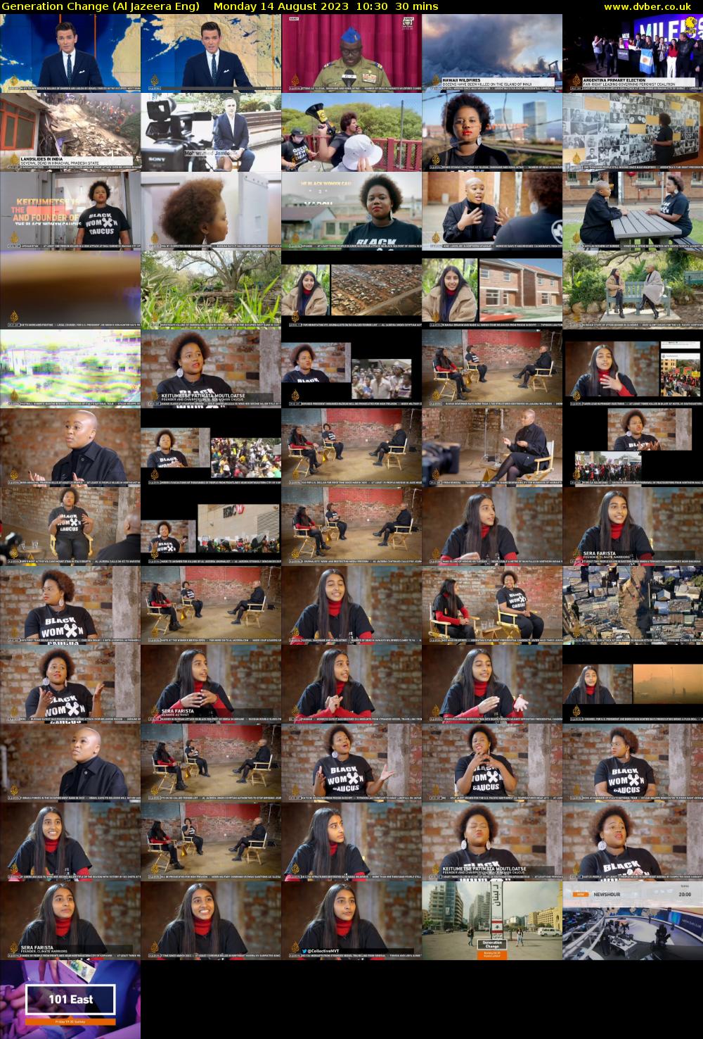 Generation Change (Al Jazeera Eng) Monday 14 August 2023 10:30 - 11:00