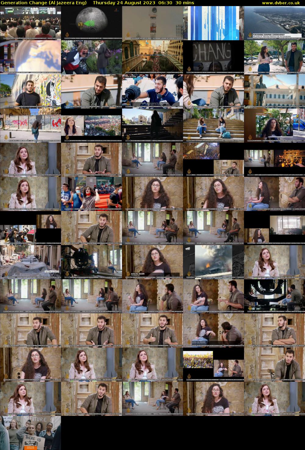 Generation Change (Al Jazeera Eng) Thursday 24 August 2023 06:30 - 07:00