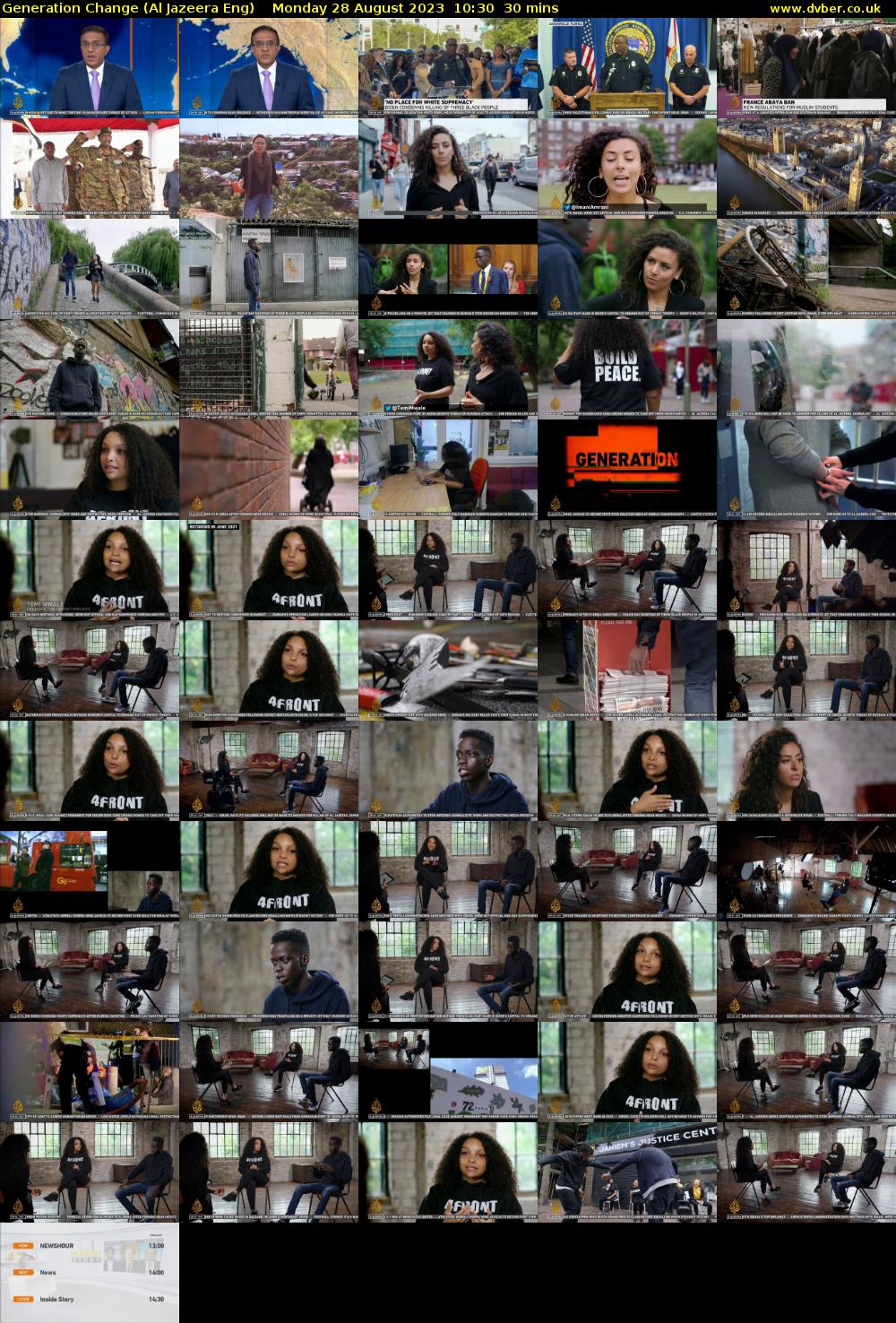 Generation Change (Al Jazeera Eng) Monday 28 August 2023 10:30 - 11:00