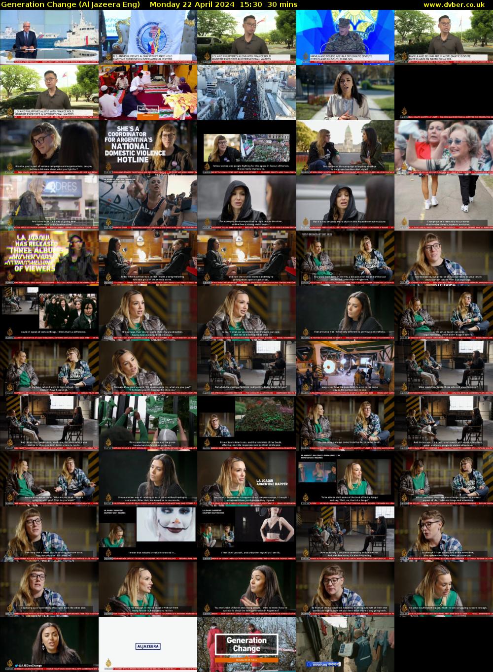 Generation Change (Al Jazeera Eng) Monday 22 April 2024 15:30 - 16:00