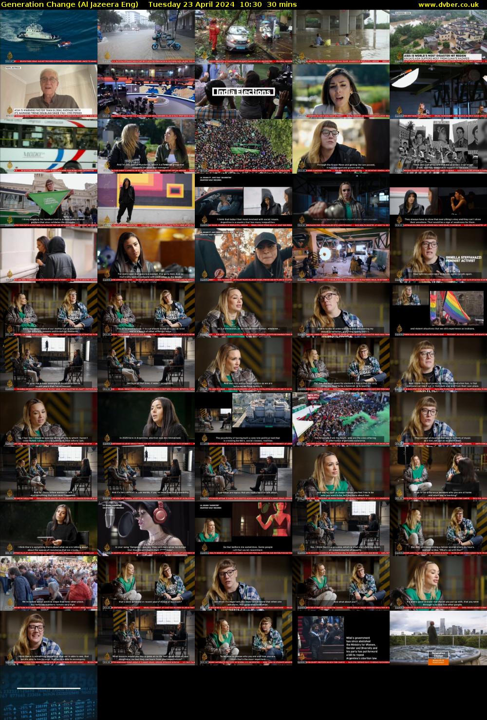 Generation Change (Al Jazeera Eng) Tuesday 23 April 2024 10:30 - 11:00